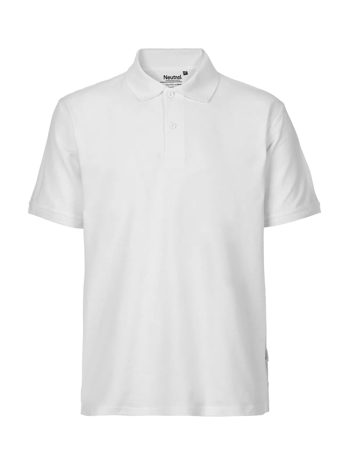 Mens Classic Polo — WHITE