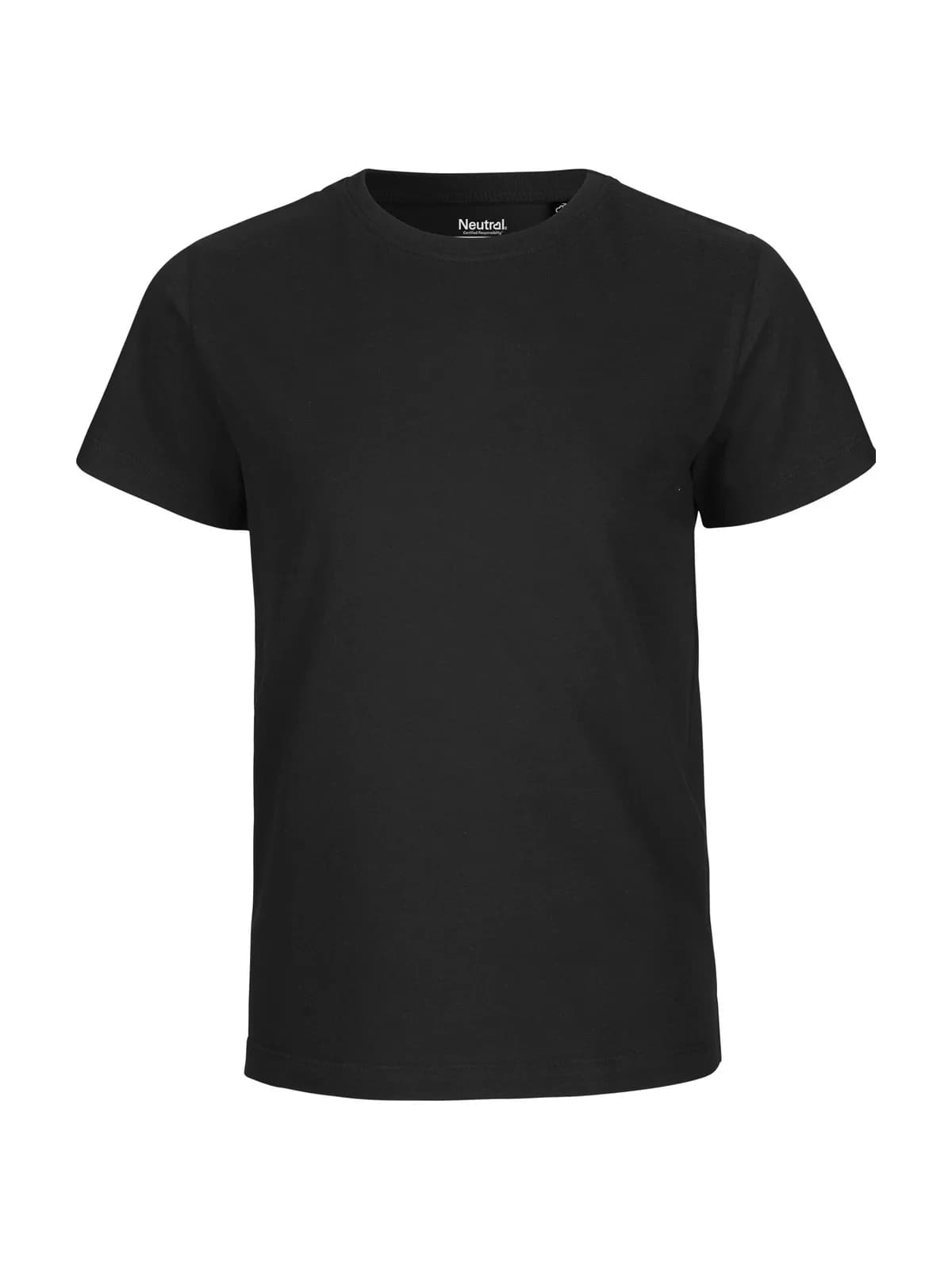 Kids Short Sleeve T-Shirt — BLACK