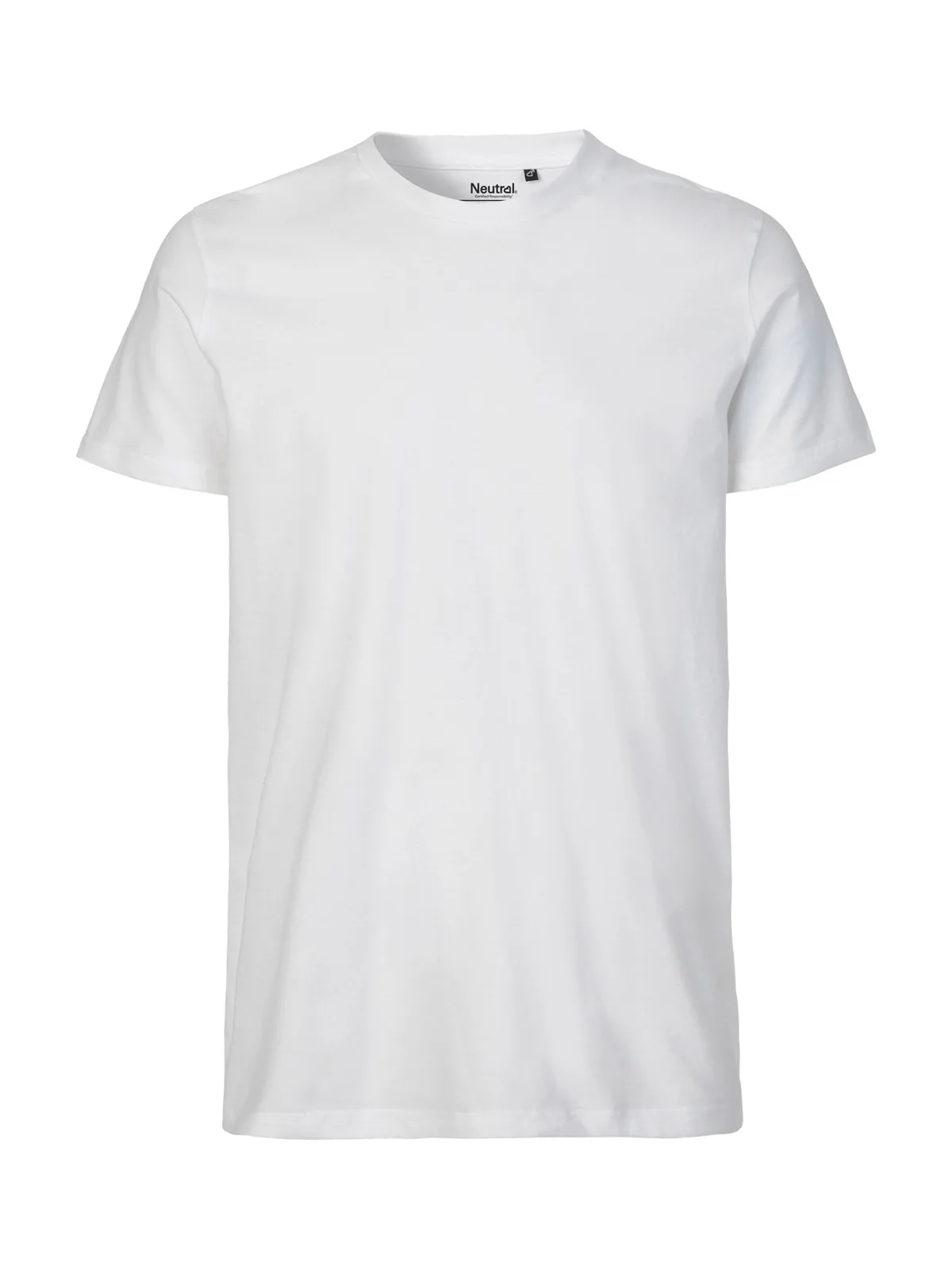 Mens Fit T-Shirt — WHITE