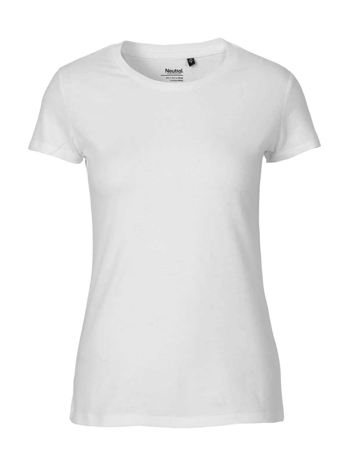 Ladies Fit T-Shirt — WHITE