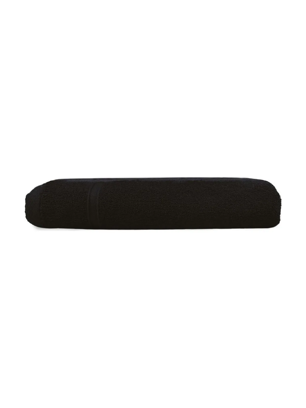 Recycled Classic Bath Towel — BLACK