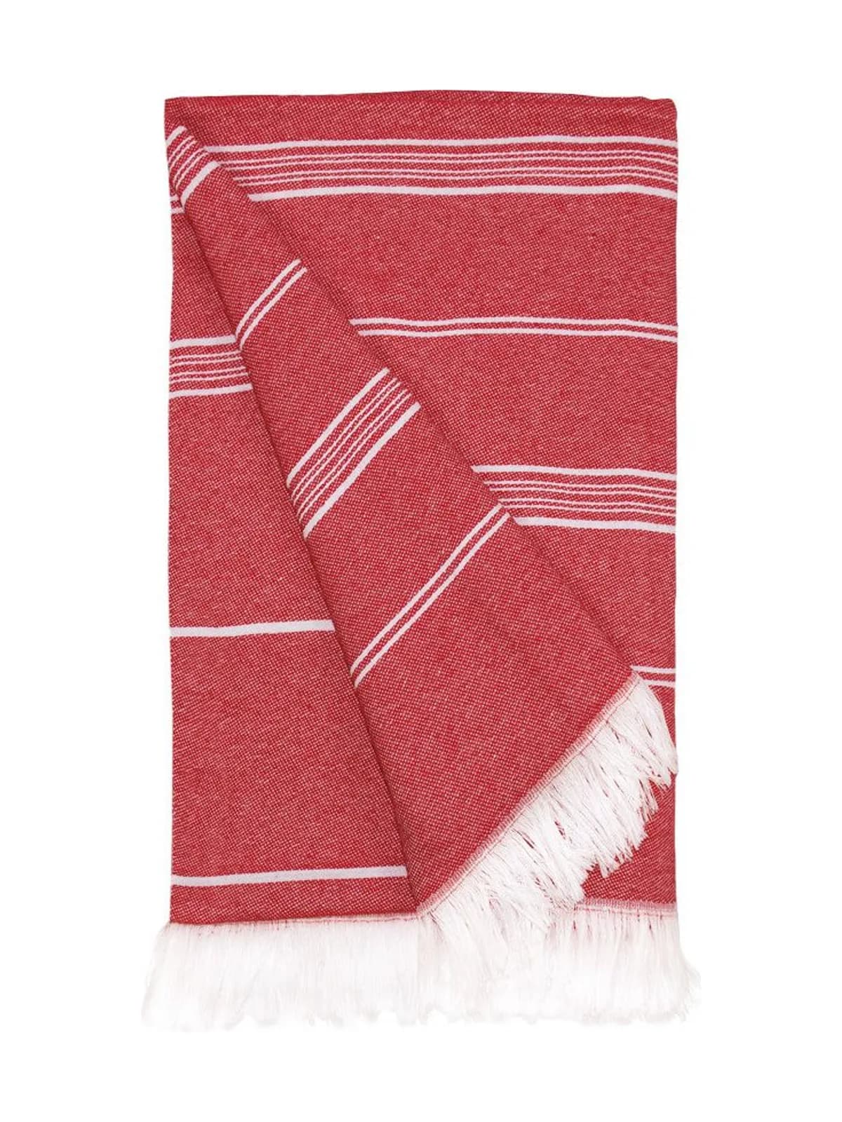 Recycled Hamam Towel — RED