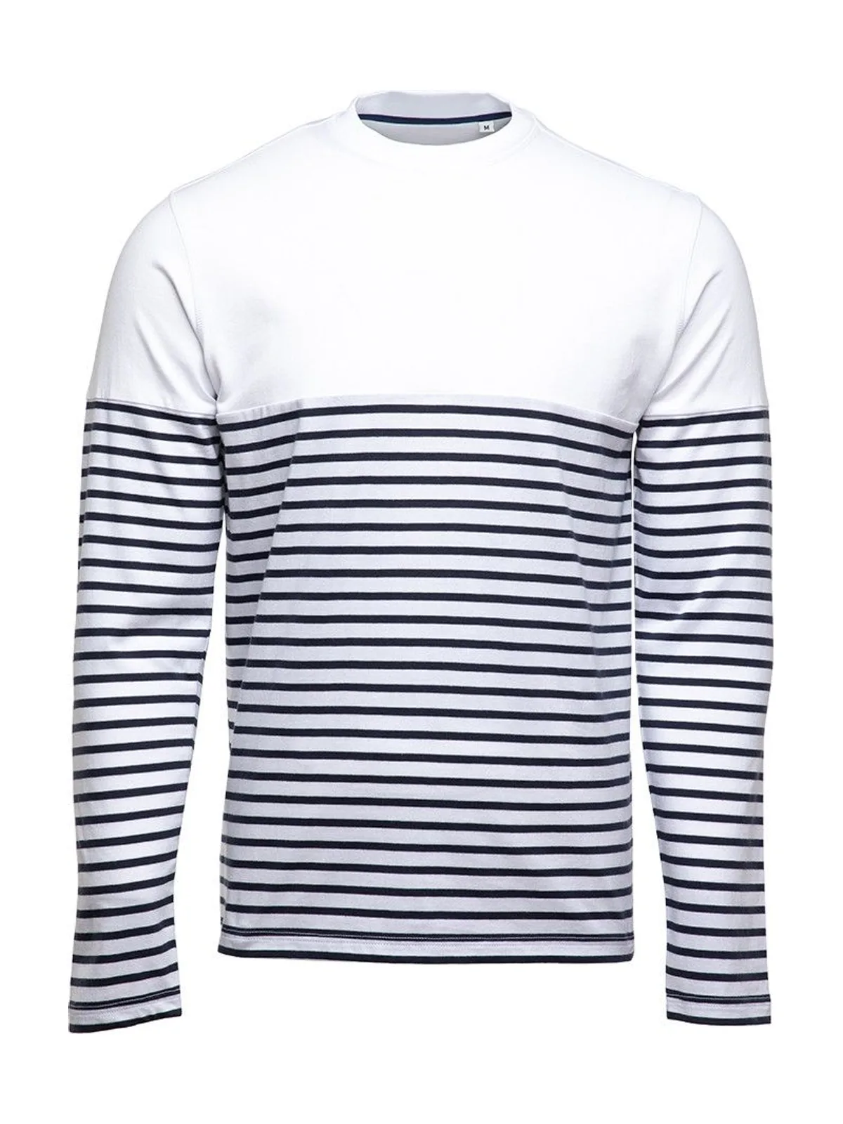 Marin Long Sleeves — WHITE / NAVY