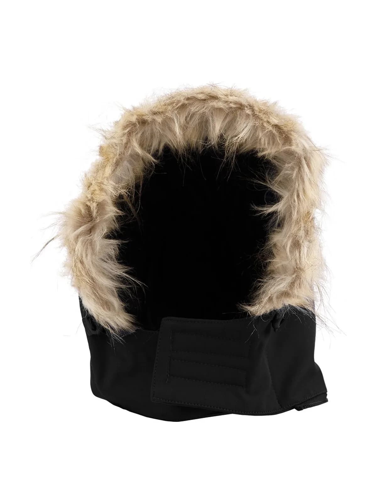 Universal Fur Hood — BLACK FUR