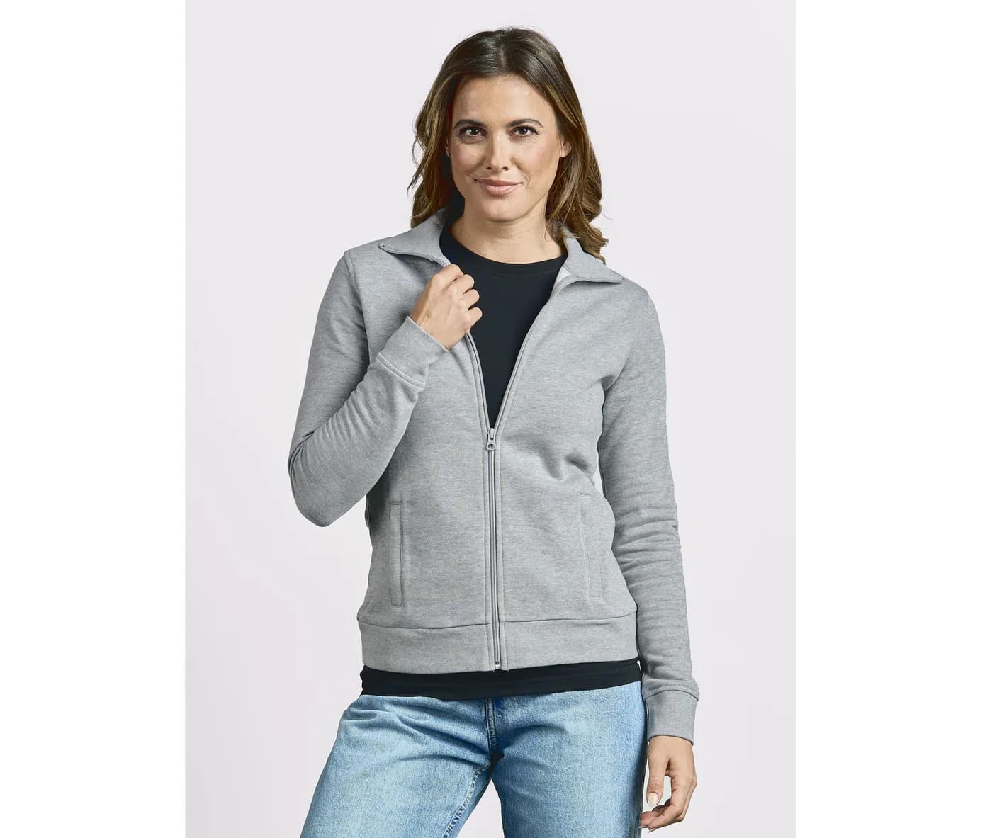 Women’s Jacket Stand-Up Collar — Sweats & hoodies Promodoro à personnaliser
