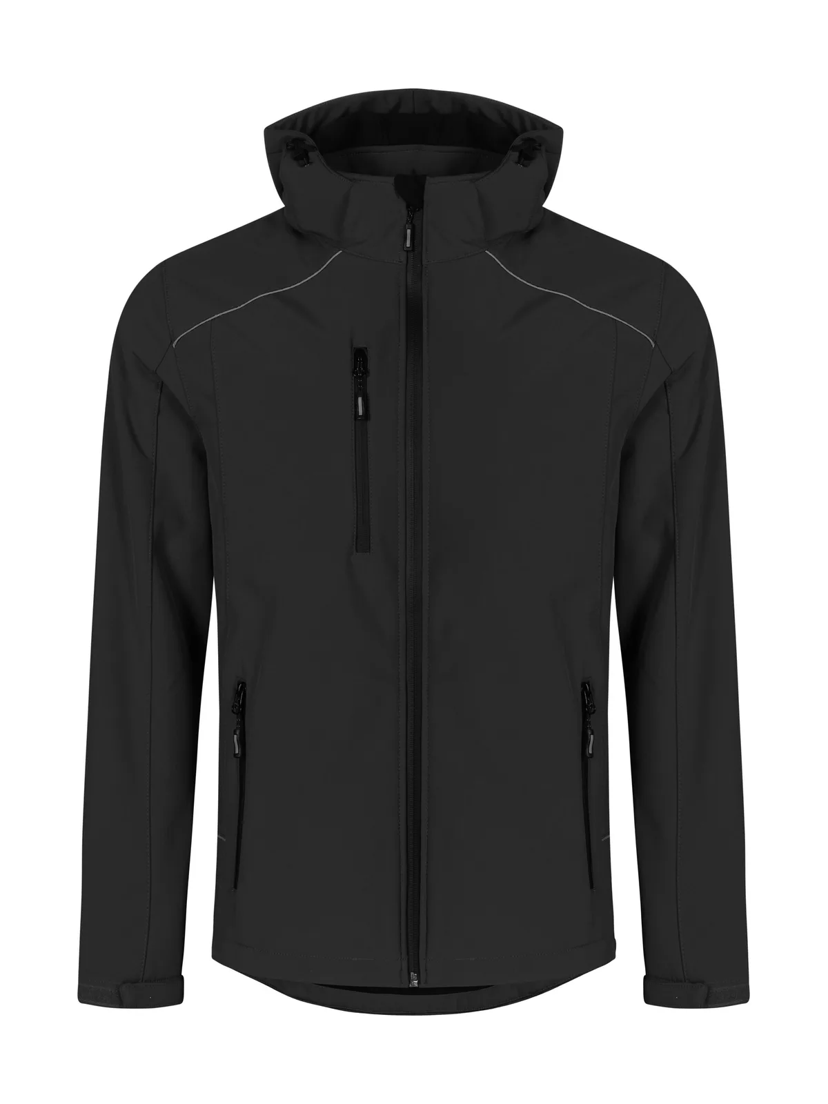 Men’s Softshell Jacket — BLACK
