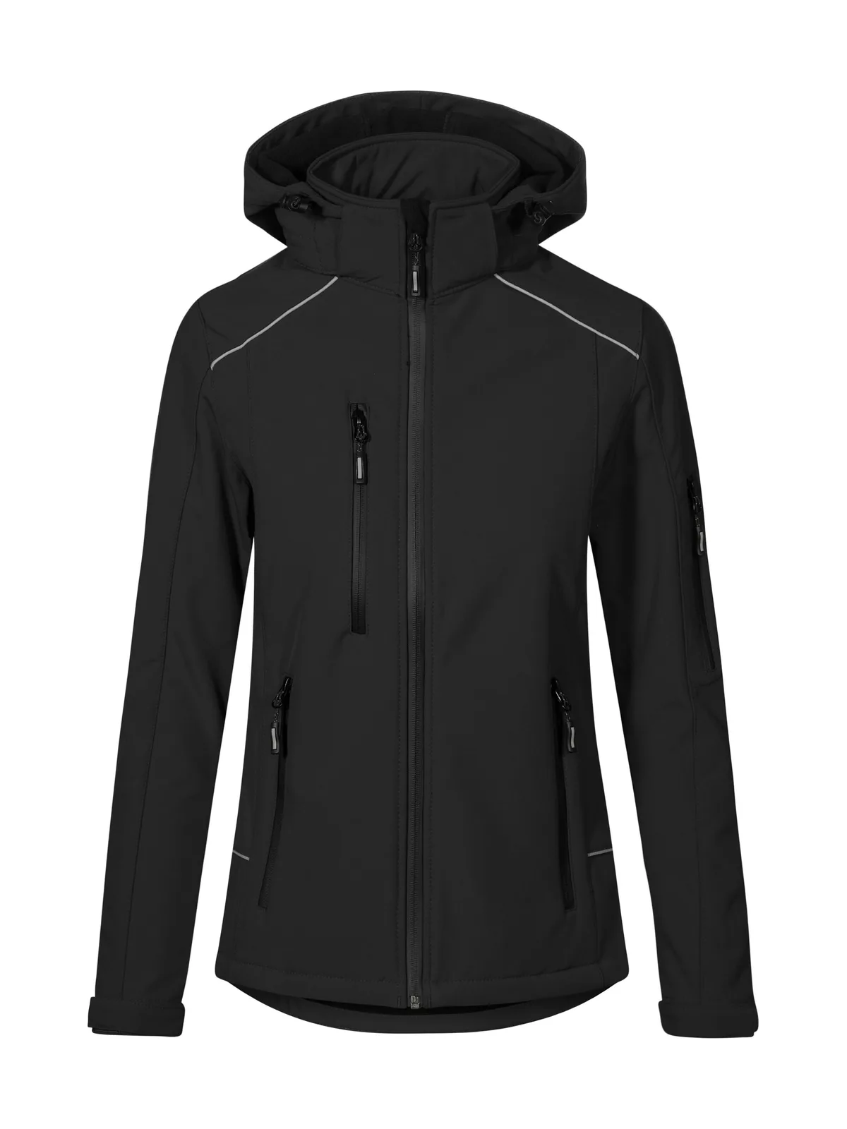 Women’s Softshell Jacket — BLACK