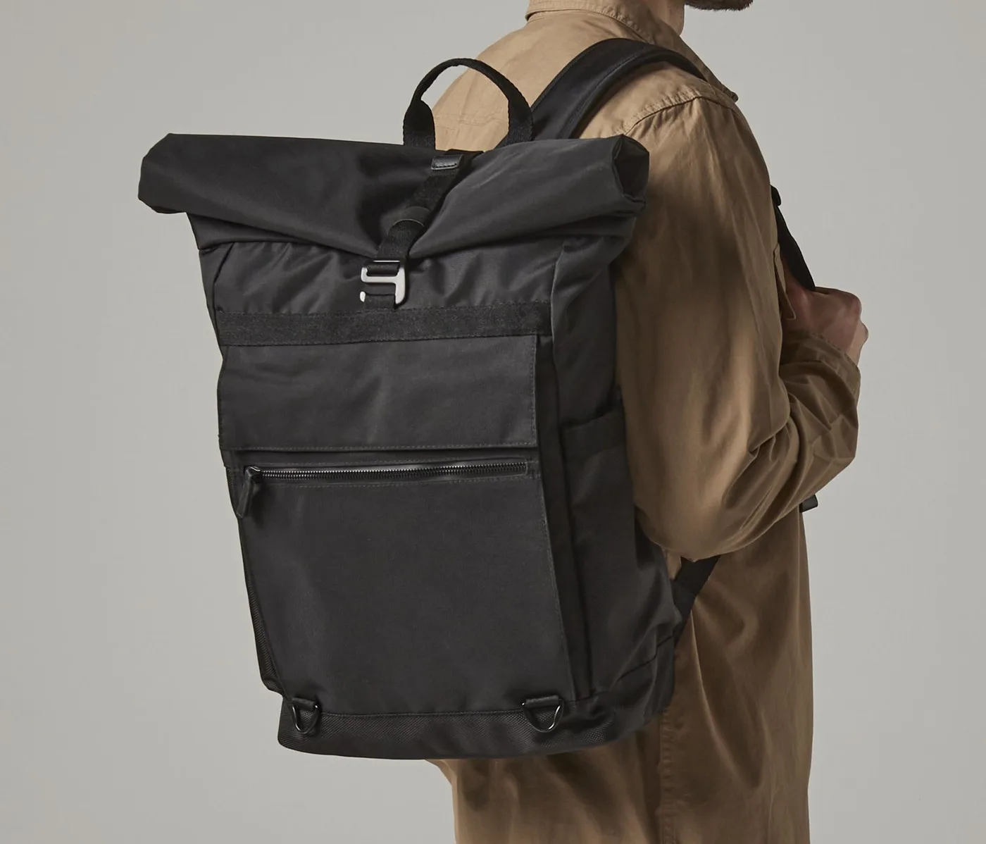 Axis Roll Top Backpack — customisable Bags & luggage by Quadra