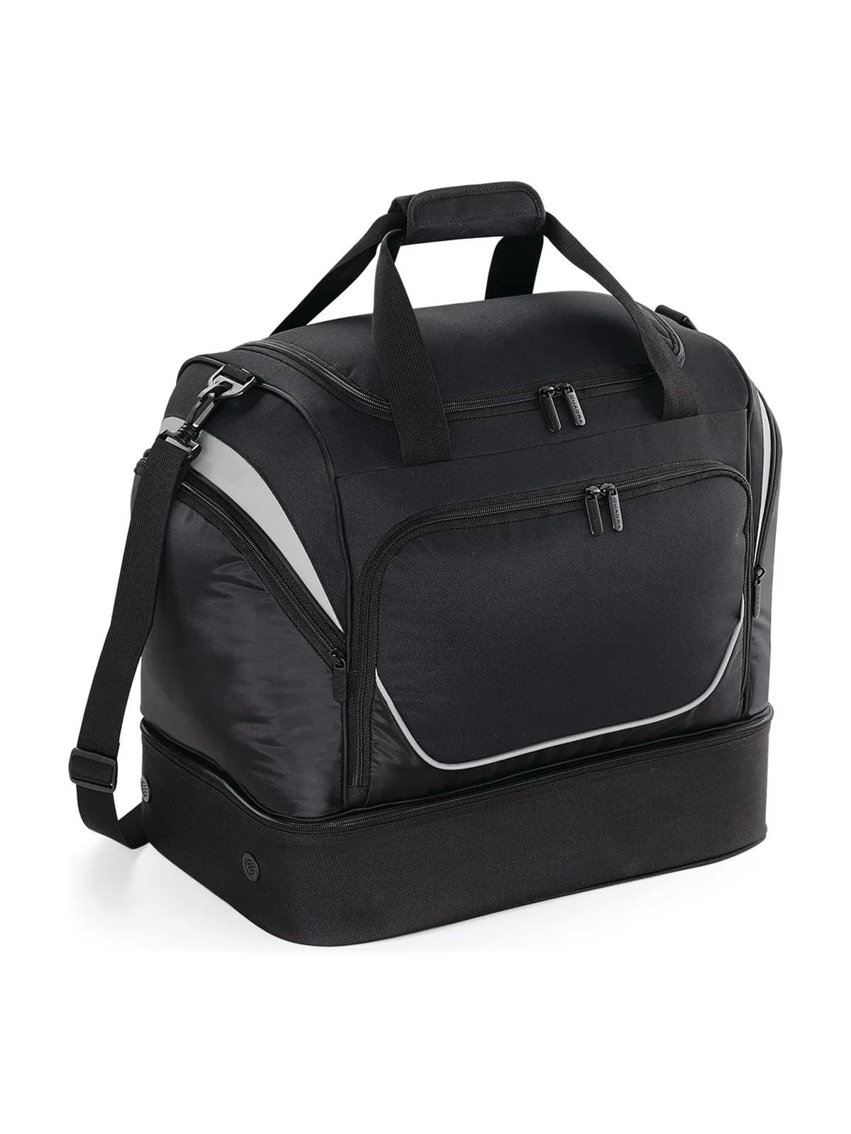 Pro Team Small Hardbase Holdall — BLACK/LIGHT GREY