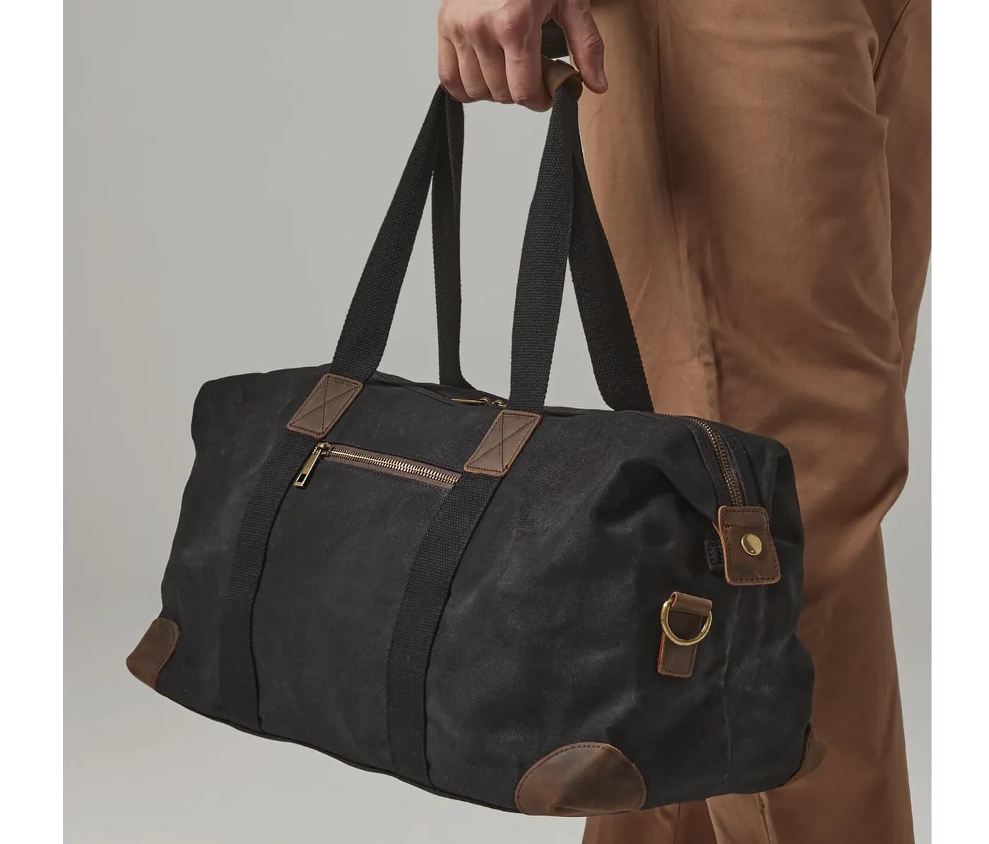 Heritage Waxed Canvas Holdall — customisable Bags & luggage by Quadra