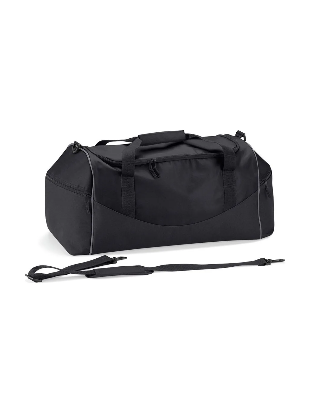 Teamwear Holdall — BLACK/GRAPHITE GREY