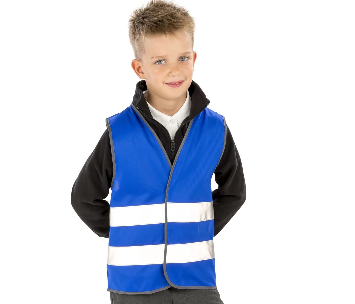 Core Junior Enhanced Visibility Vest — customisable Jackets & outerwear by Result
