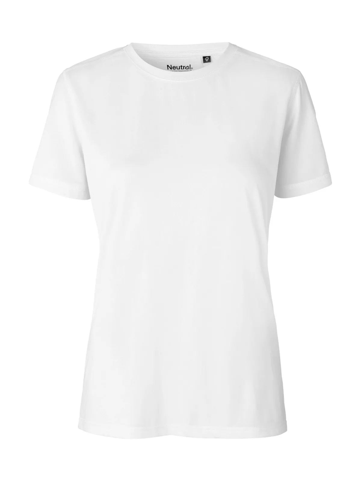 Ladies Recycled Performance T-Shirt — WHITE