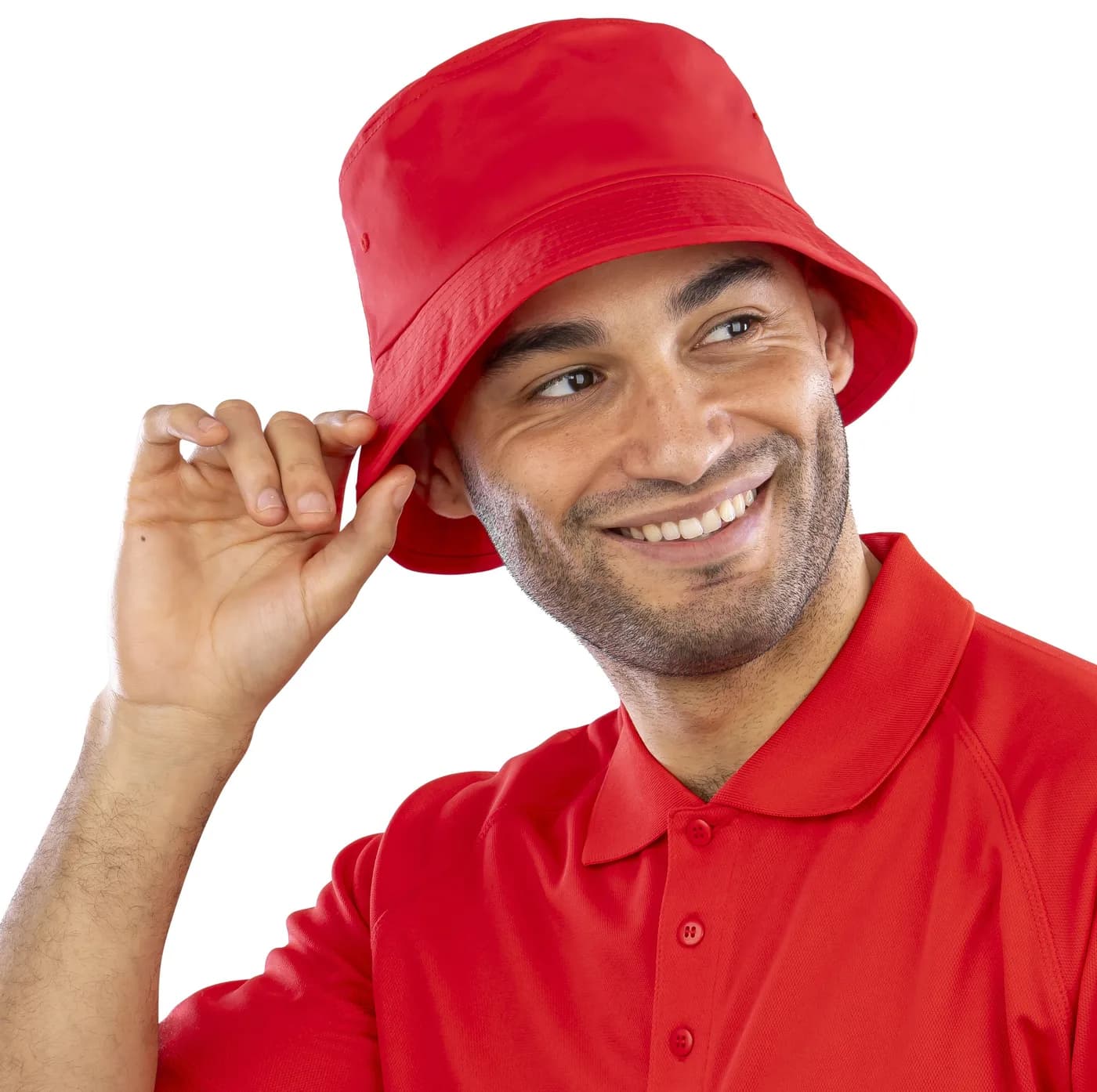 Recycled Bound Edge Bucket Hat — te personaliseren Petten & hoeden van Result