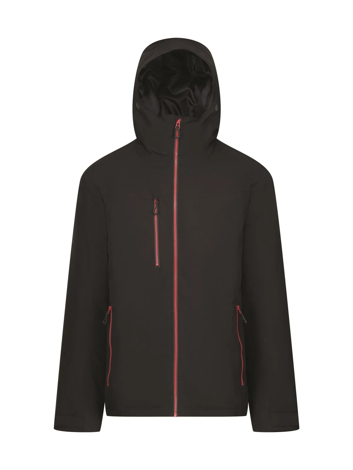 Navigate Waterproof Insulated Jacket — BLACK / CLASSIC RED