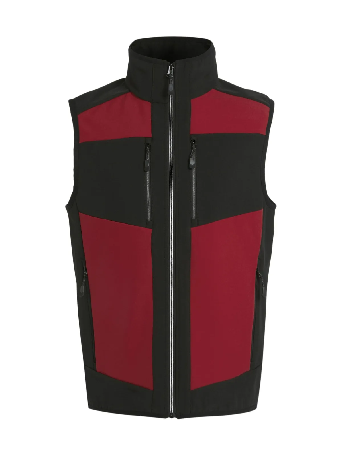 E-Volve Softshell Bodywarmer — CLASSIC RED / BLACK