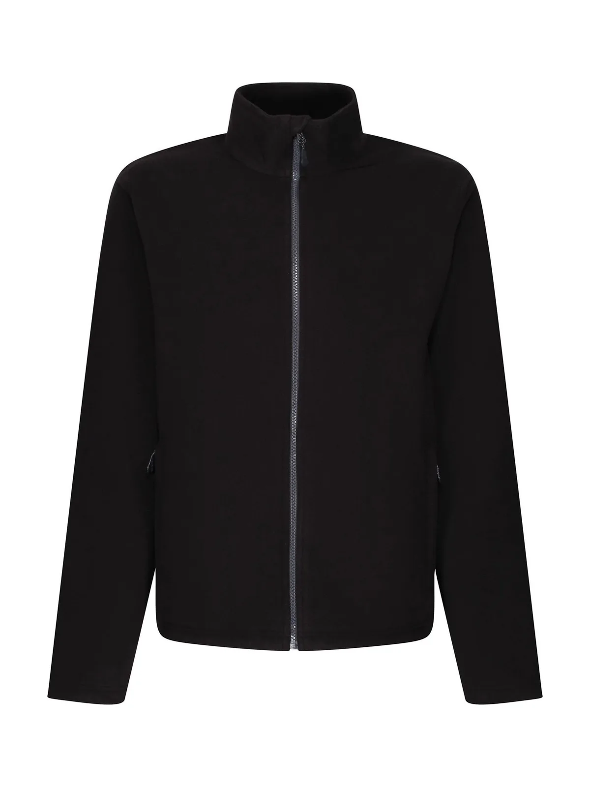Honestly Made Full Zip Micro Fleece — BLACK