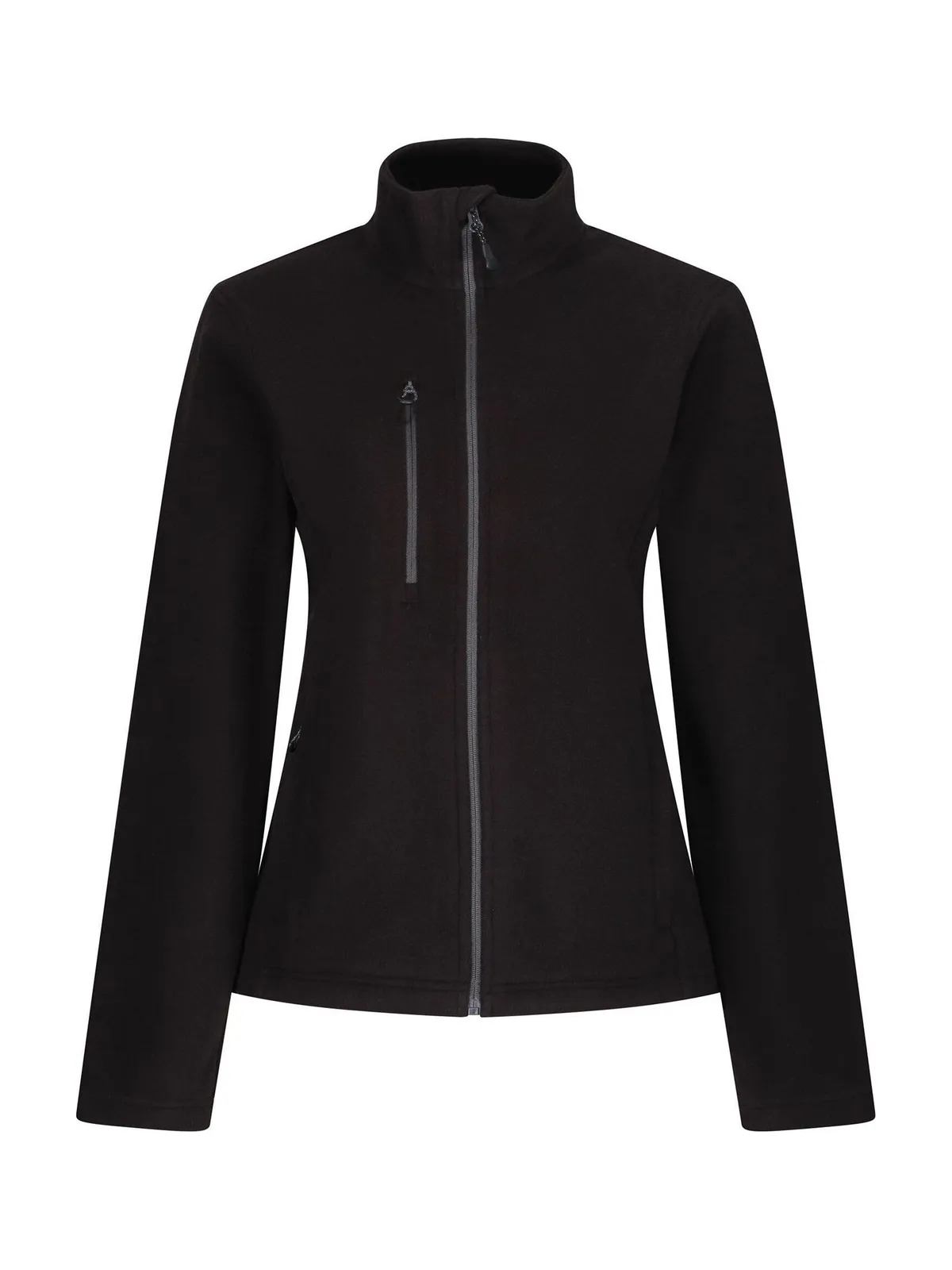 Women's Honestly Made Recycled Fleece — BLACK