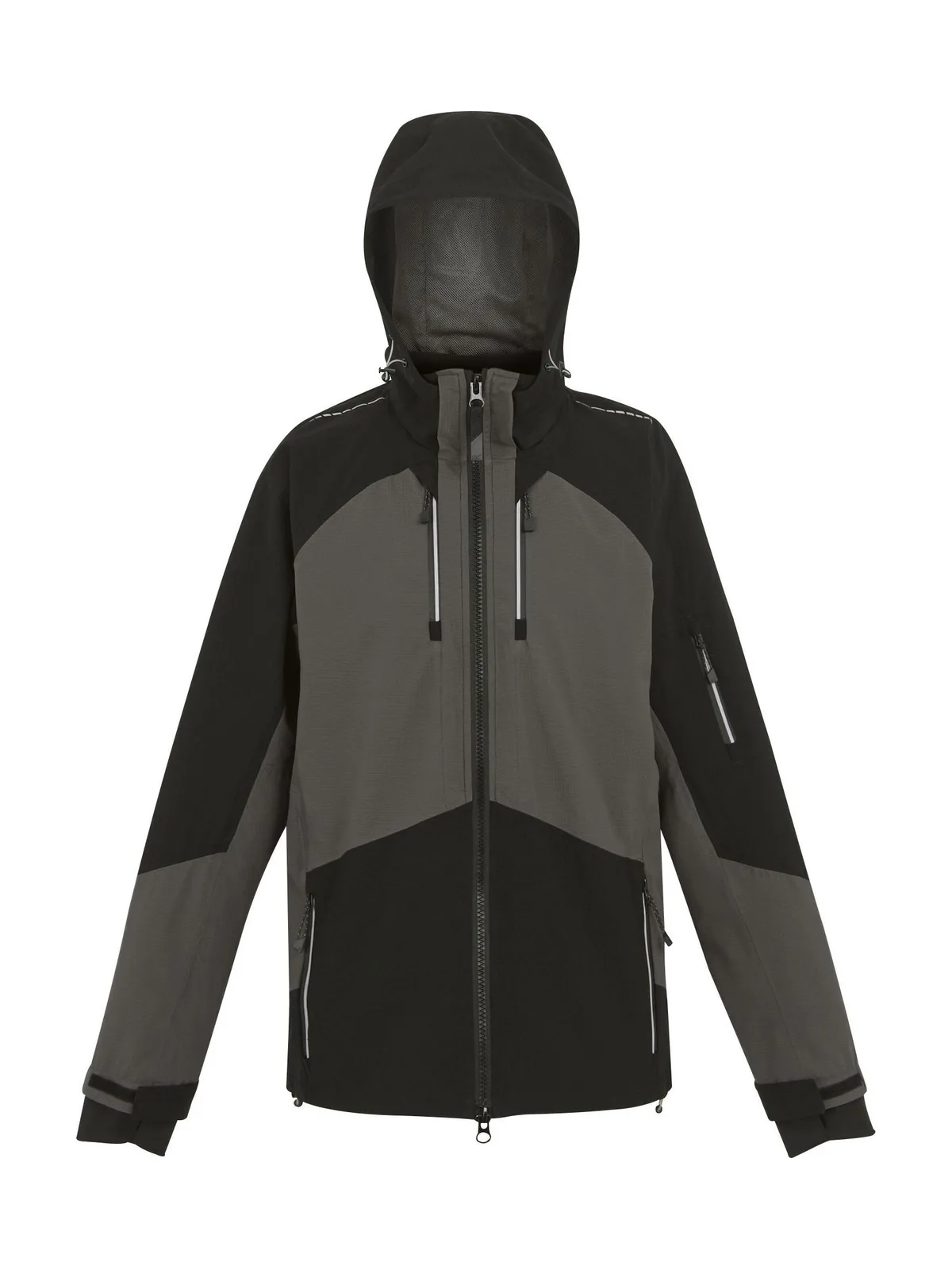 4tex Stretch Waterproof Shell Jacket — SLATE GREY/BLACK