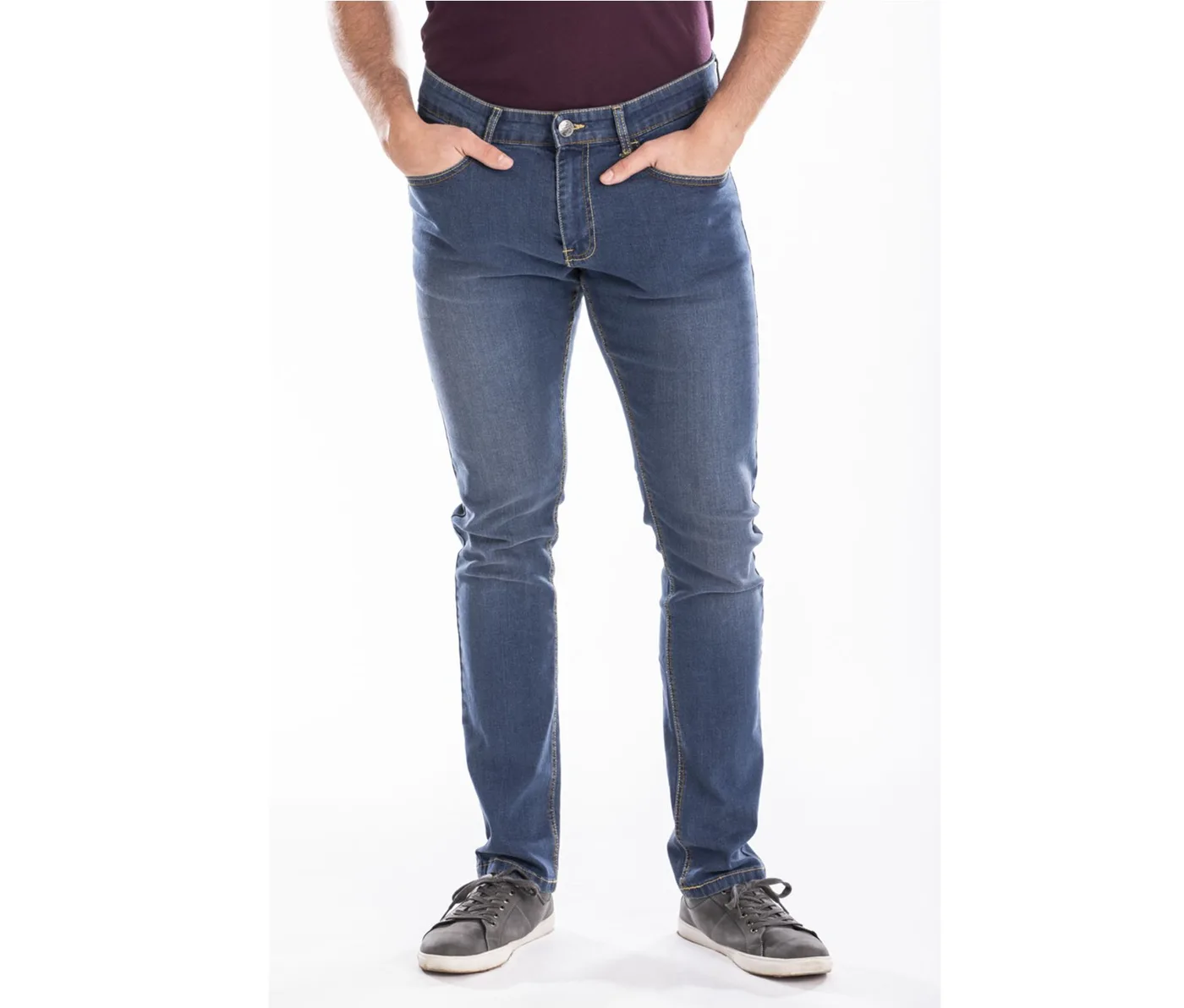 Jean homme ajusté stretch stone — Bas Rica Lewis à personnaliser