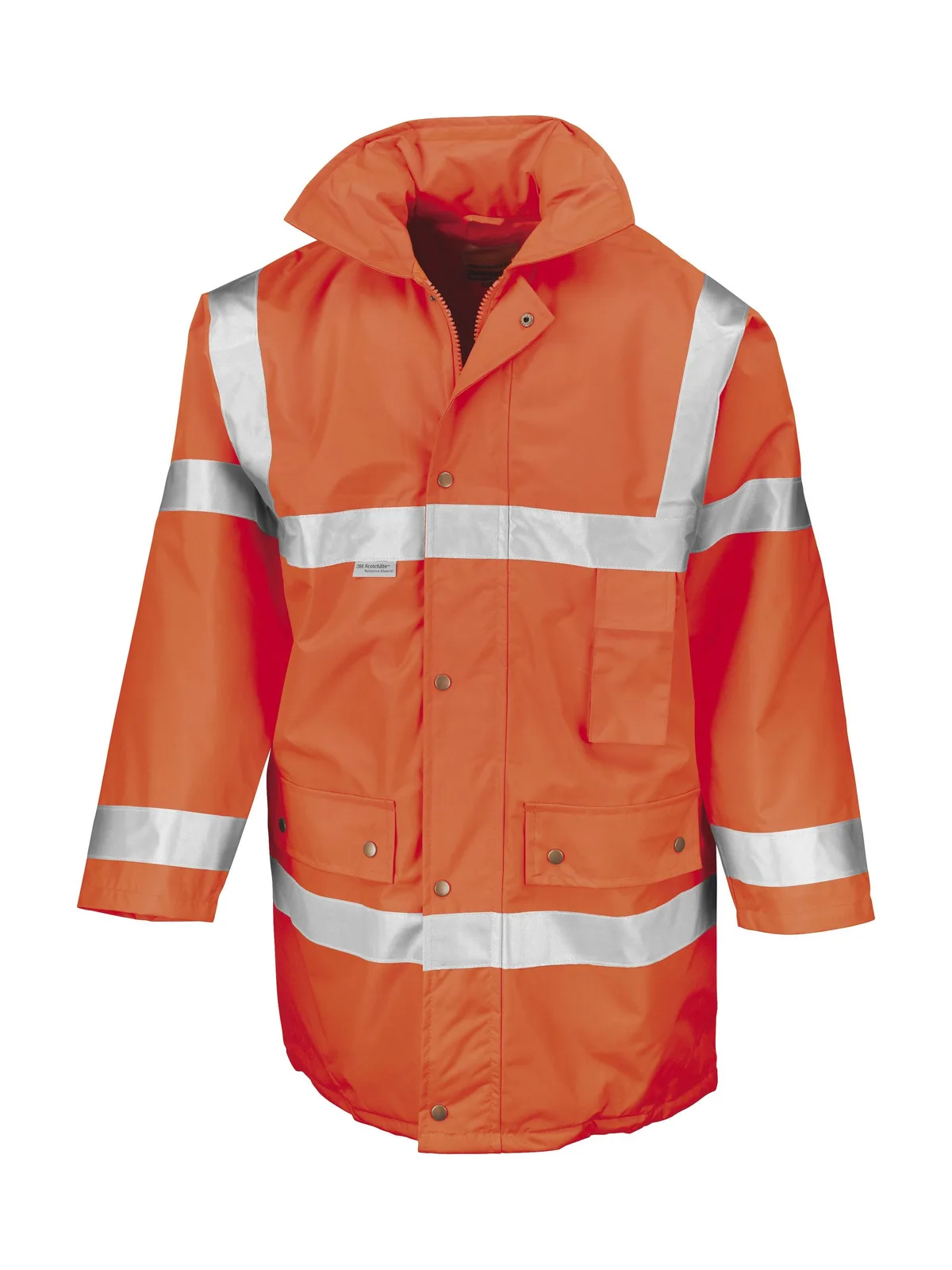 Safety Jacket — FLUORESCENT ORANGE