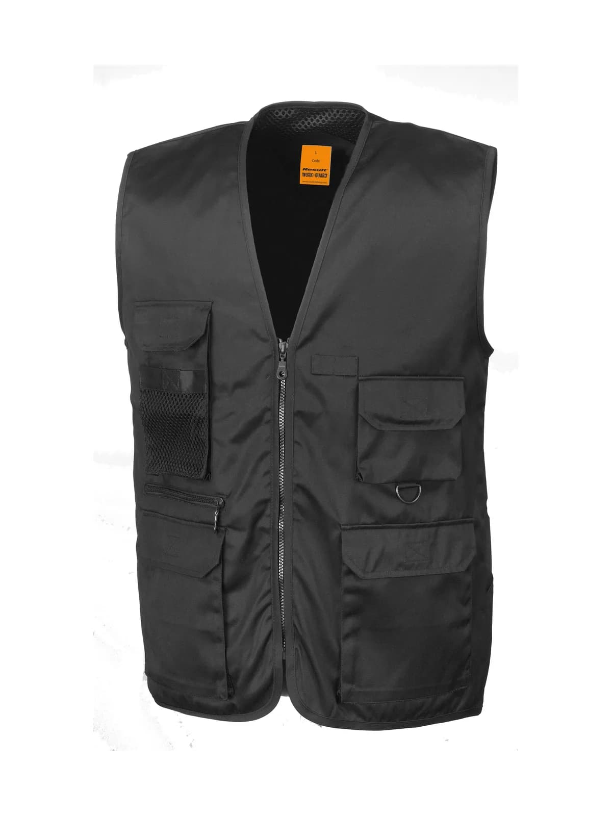 Safari Waistcoat — BLACK