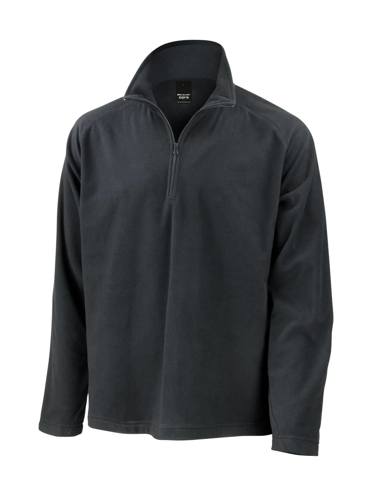 Microfleece Top — BLACK