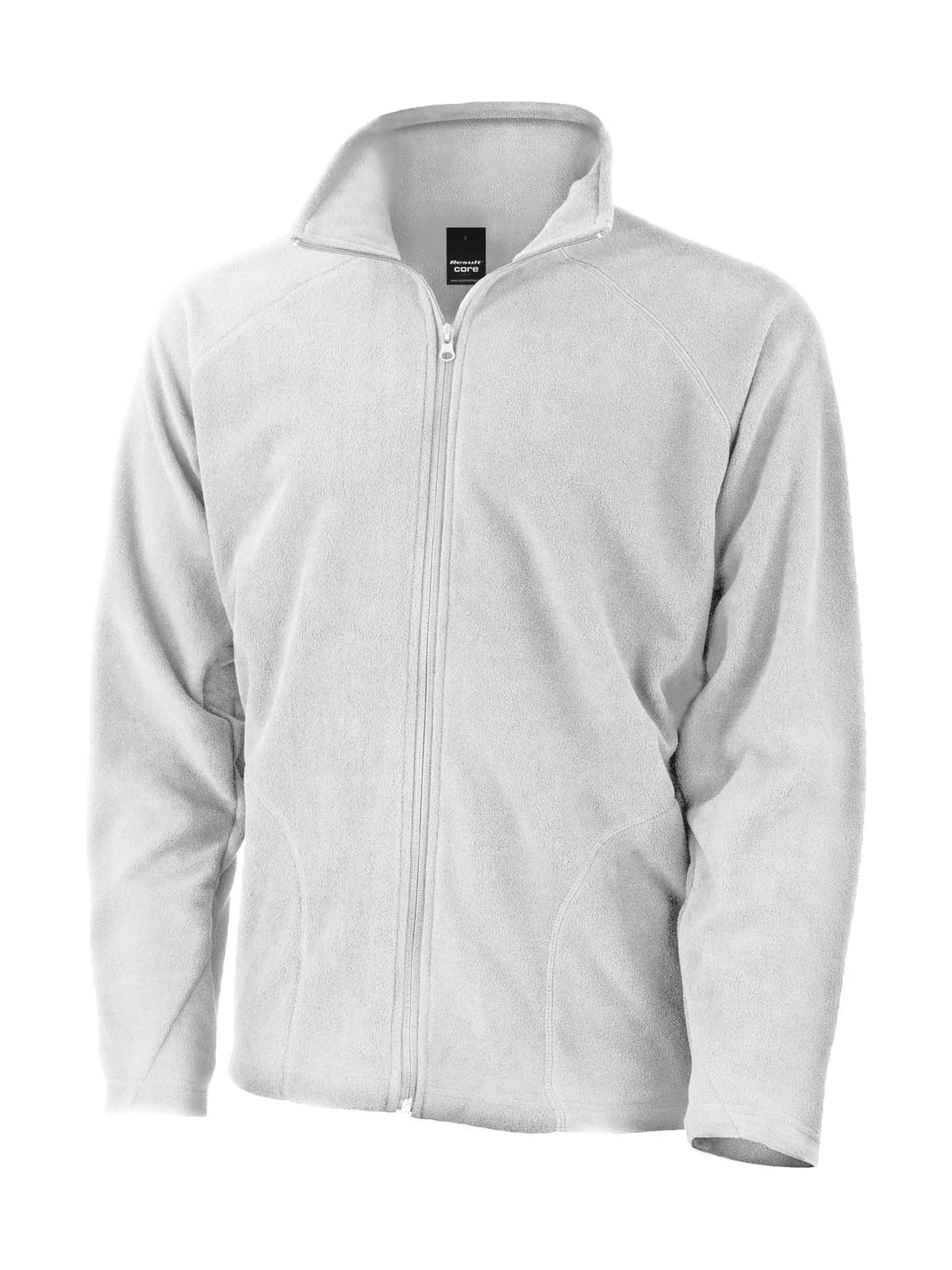 Microfleece Jacket — WHITE
