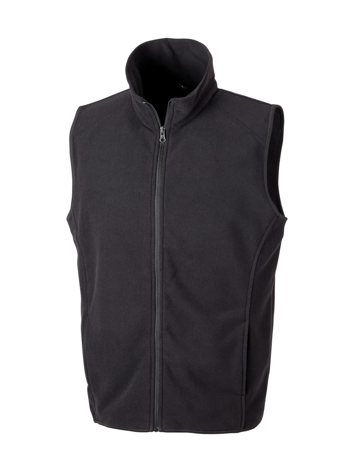 Microfleece Gilet — BLACK