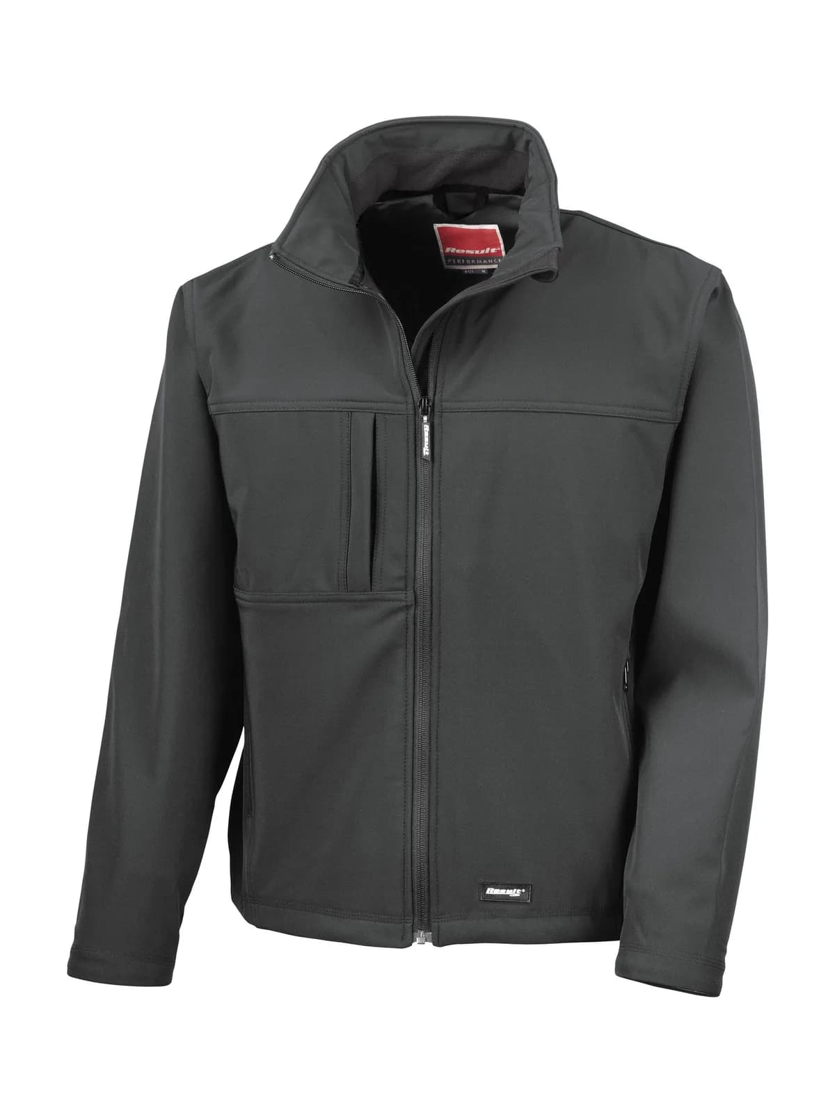 Classic Softshell Jacket — BLACK