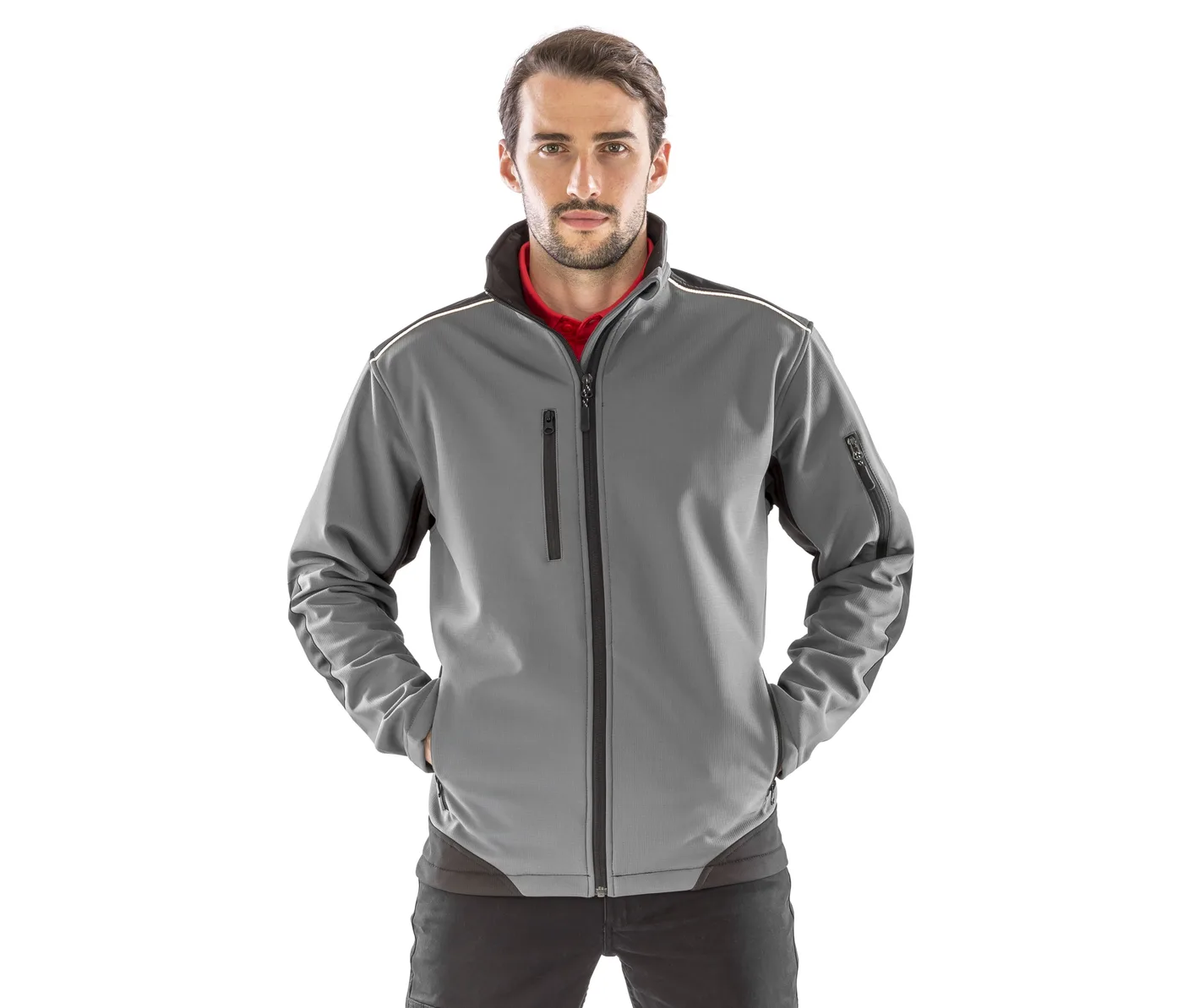 Ripstop Softshell Workwear Jacket With Cordura® — customisable Jackets & outerwear by Result