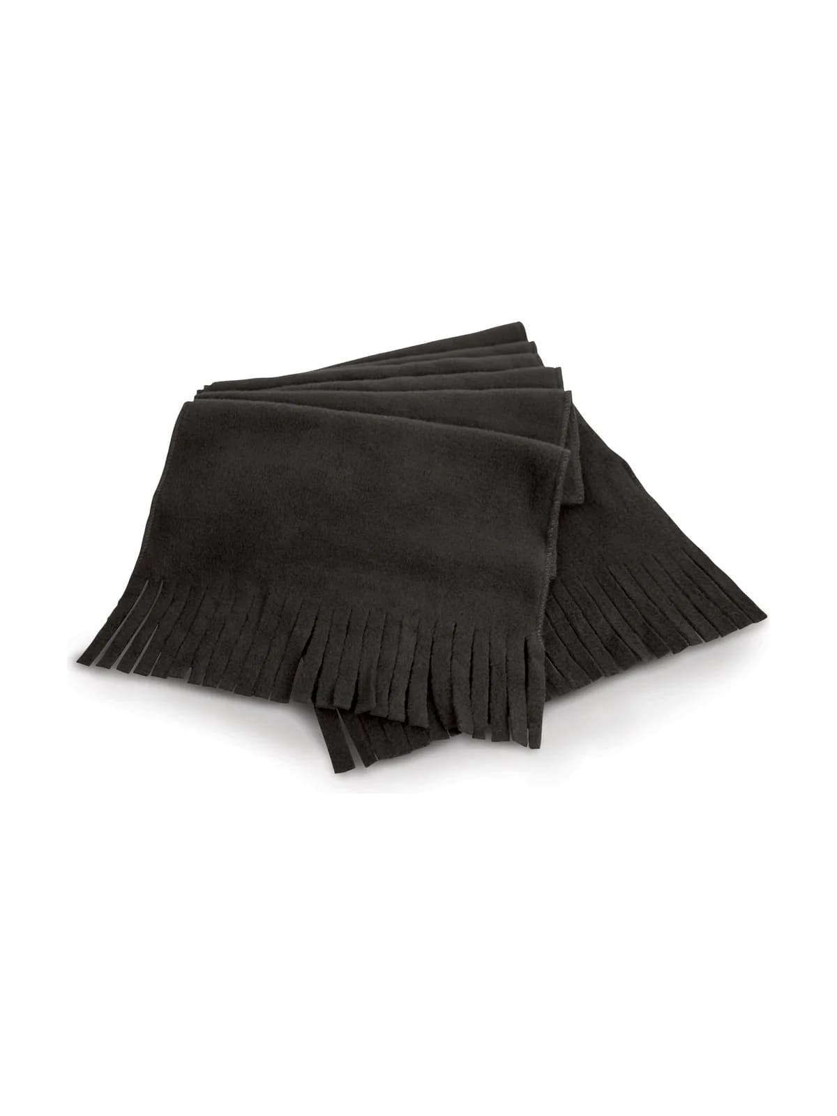 Polartherm™ Tassel Scarf — BLACK