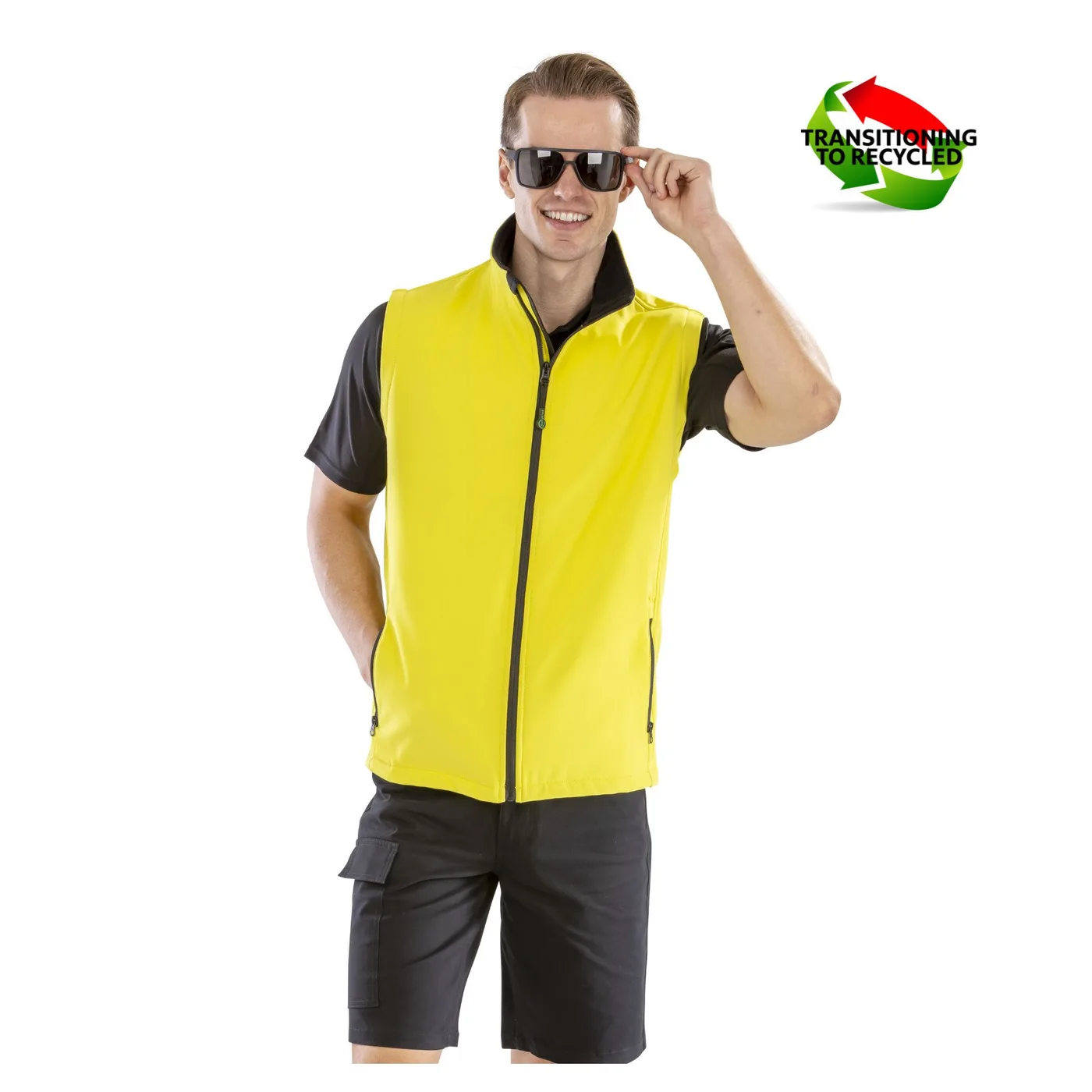 Mens Printable Softshell Bodywarmer — Vestes & extérieur Result à personnaliser
