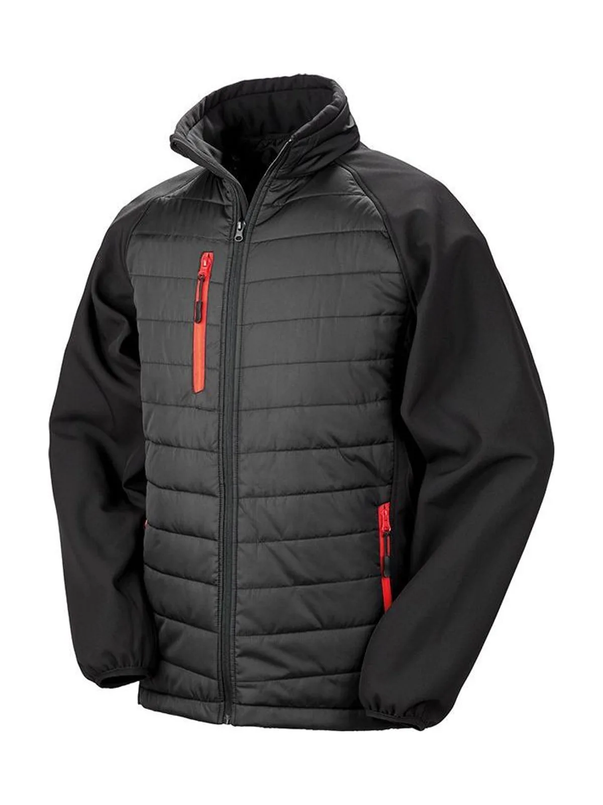 Black Compass Padded Softshell Jacket — Vestes & extérieur Result à personnaliser