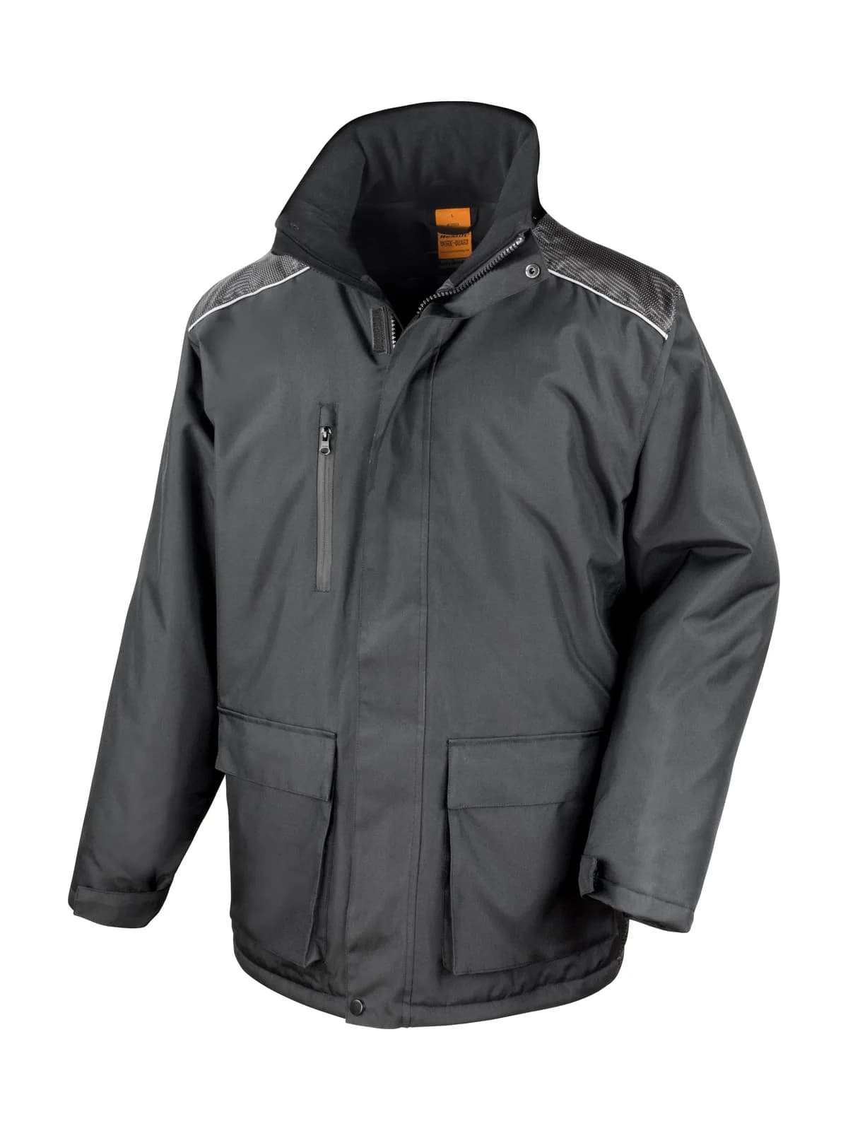 Vostex Long Coat — BLACK