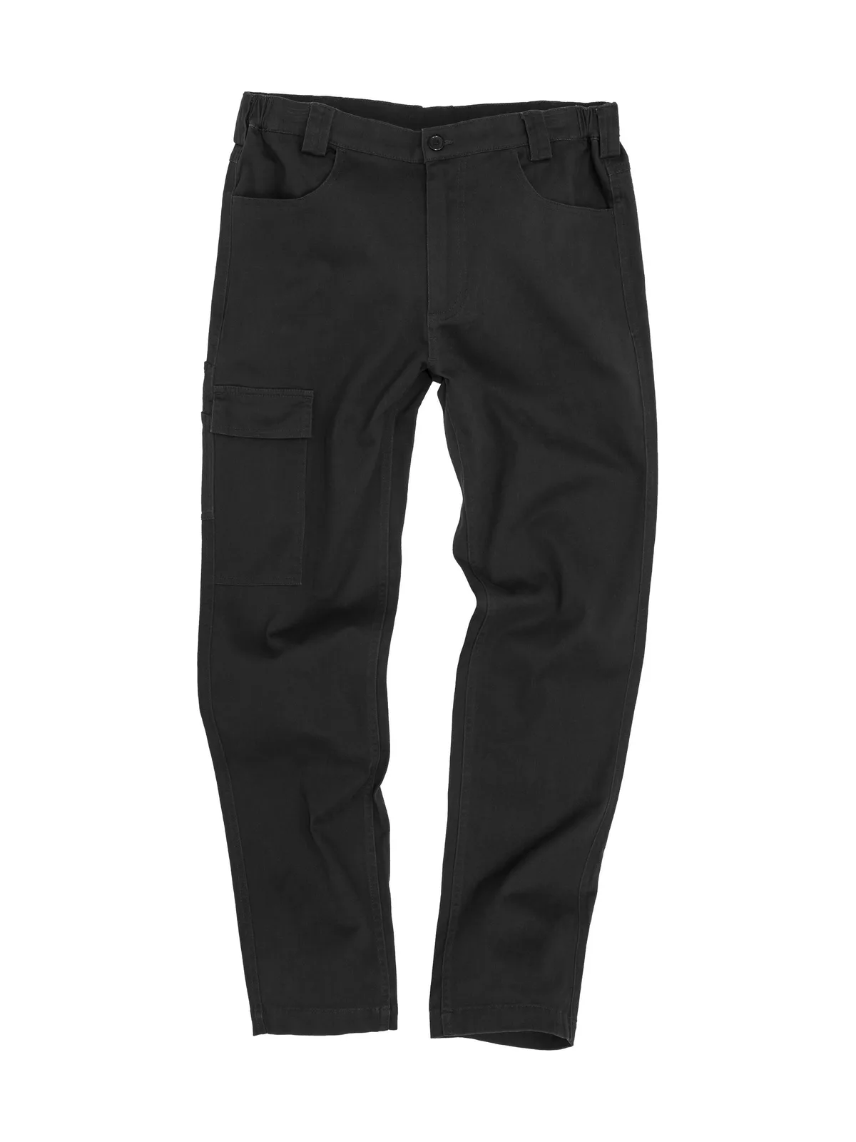 Super Stretch Slim Chino — BLACK