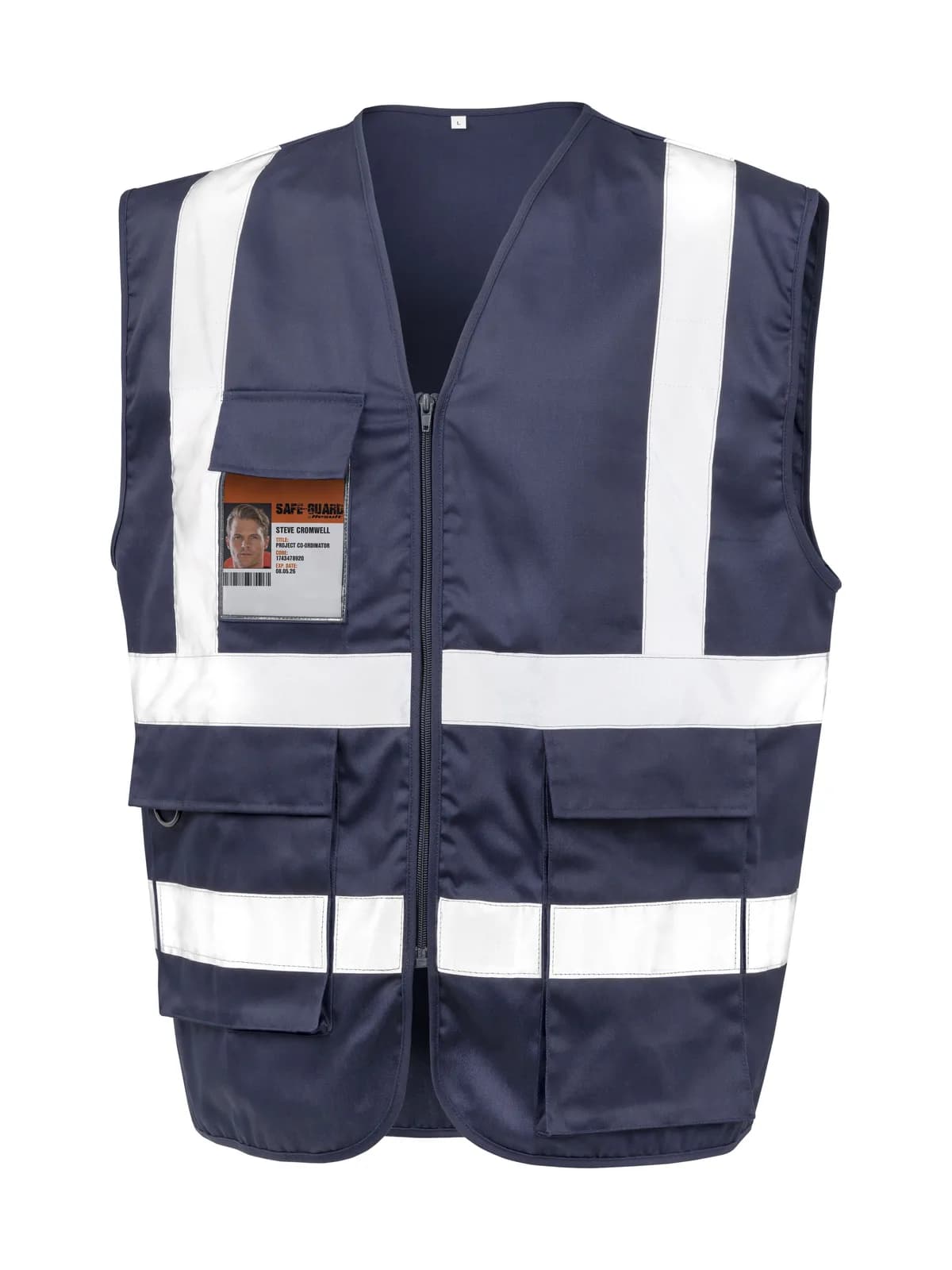 Heavy Duty Polycotton Security Vest — Vestes & extérieur Result à personnaliser