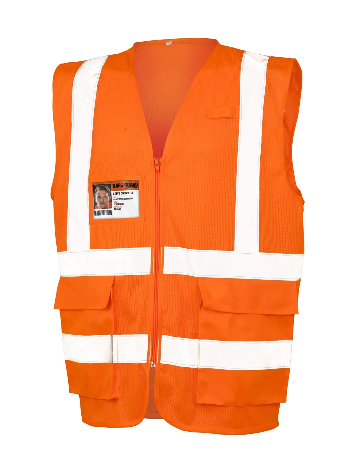 Executive Cool Mesh Safety Vest — Vestes & extérieur Result à personnaliser