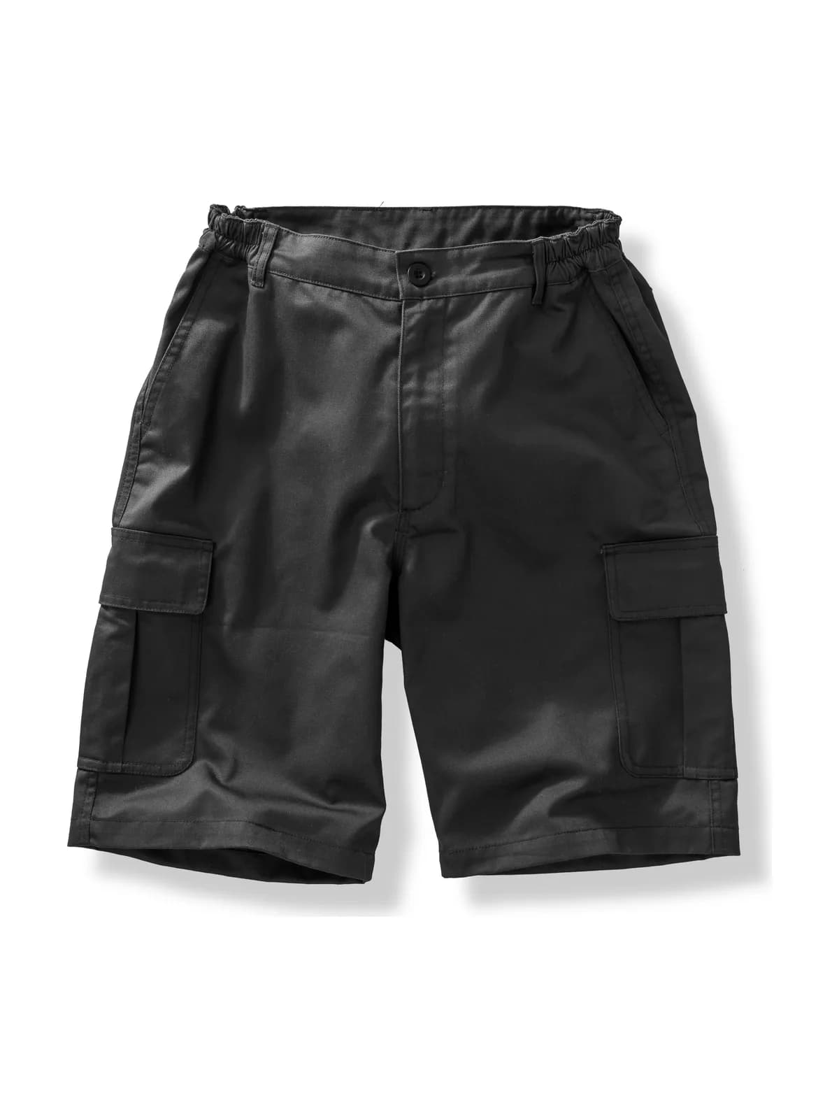 Recycled Utility Shorts — BLACK