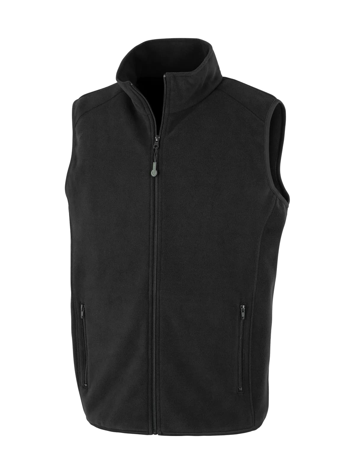 Recycled Fleece Polarthermic Bodywarmer — BLACK