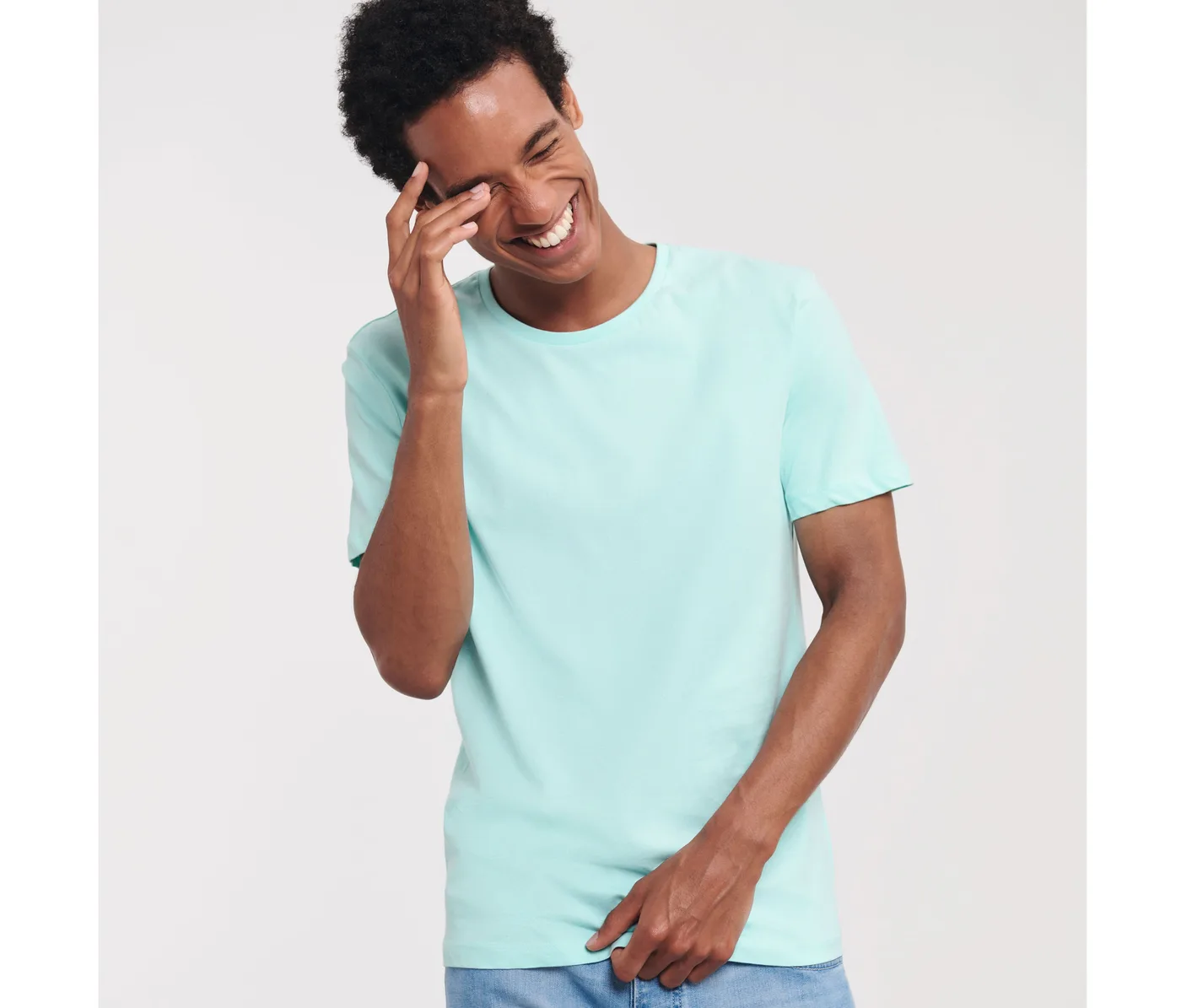 Men's Pure Organic Tee — customisable T-shirts by Russell