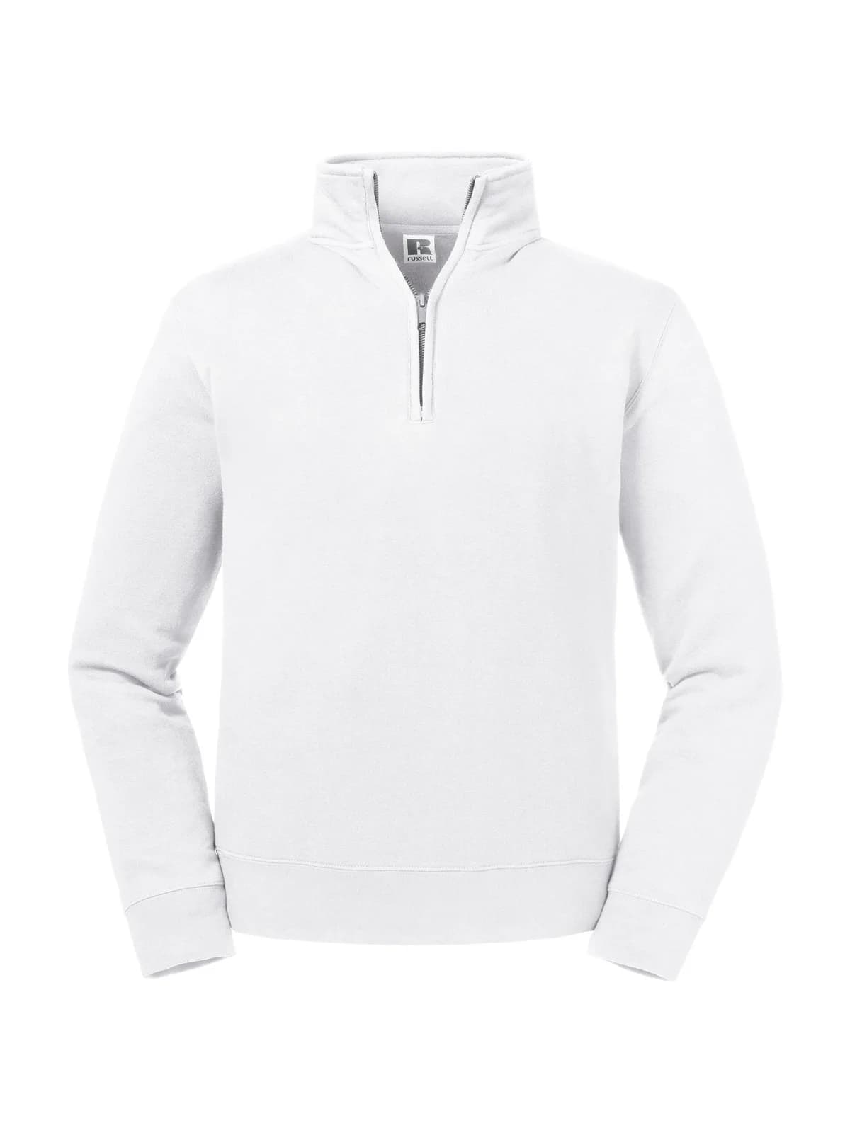 Authentic Quarter Zip Sweat — WHITE