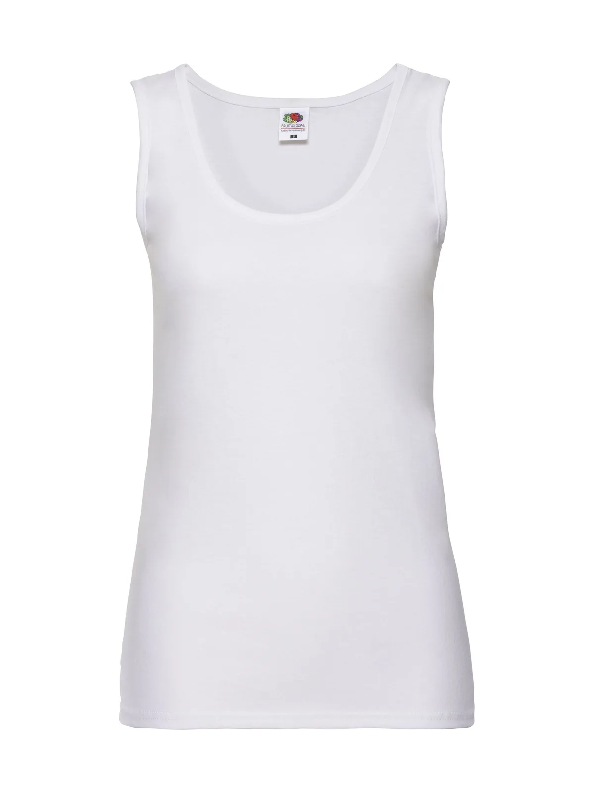 Ladies Valueweight Vest — WHITE