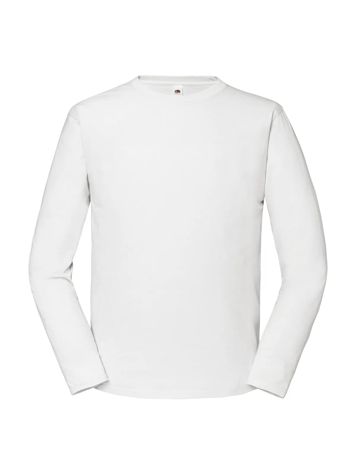 Iconic 195 Ringspun Premium Long Sleeve T — WHITE