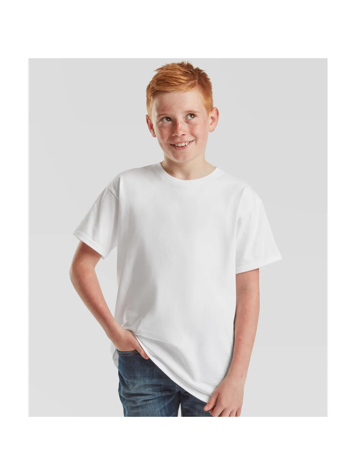 Kids Iconic 195t — WHITE