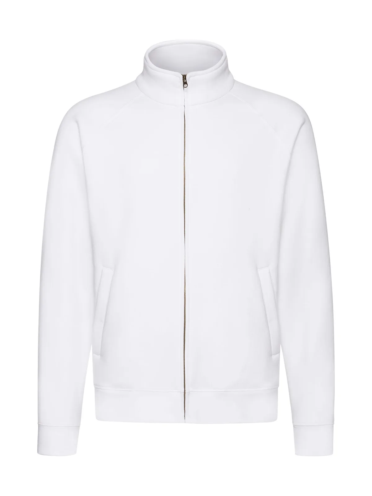Premium Sweat Jacket — WHITE