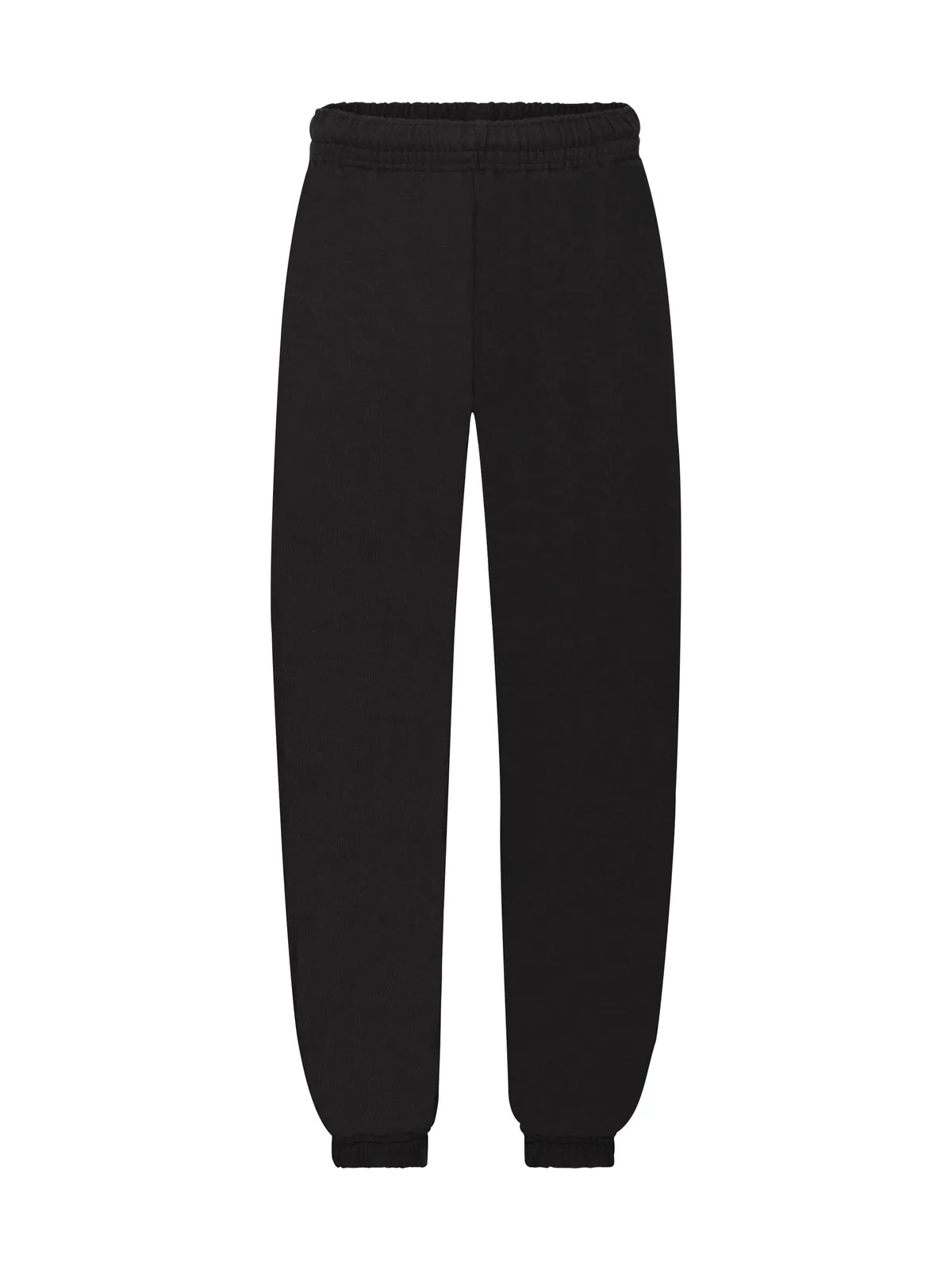 Kids Classic Elasticated Cuff Jog Pants — BLACK