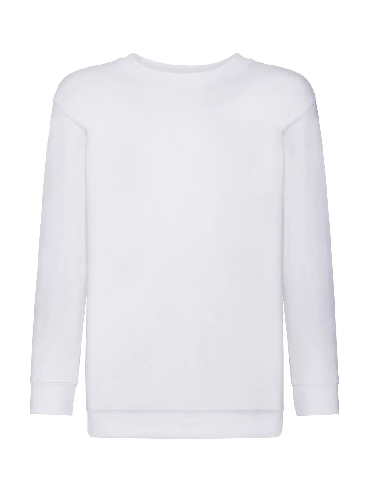 Kids Classic Set-In Sweat — WHITE