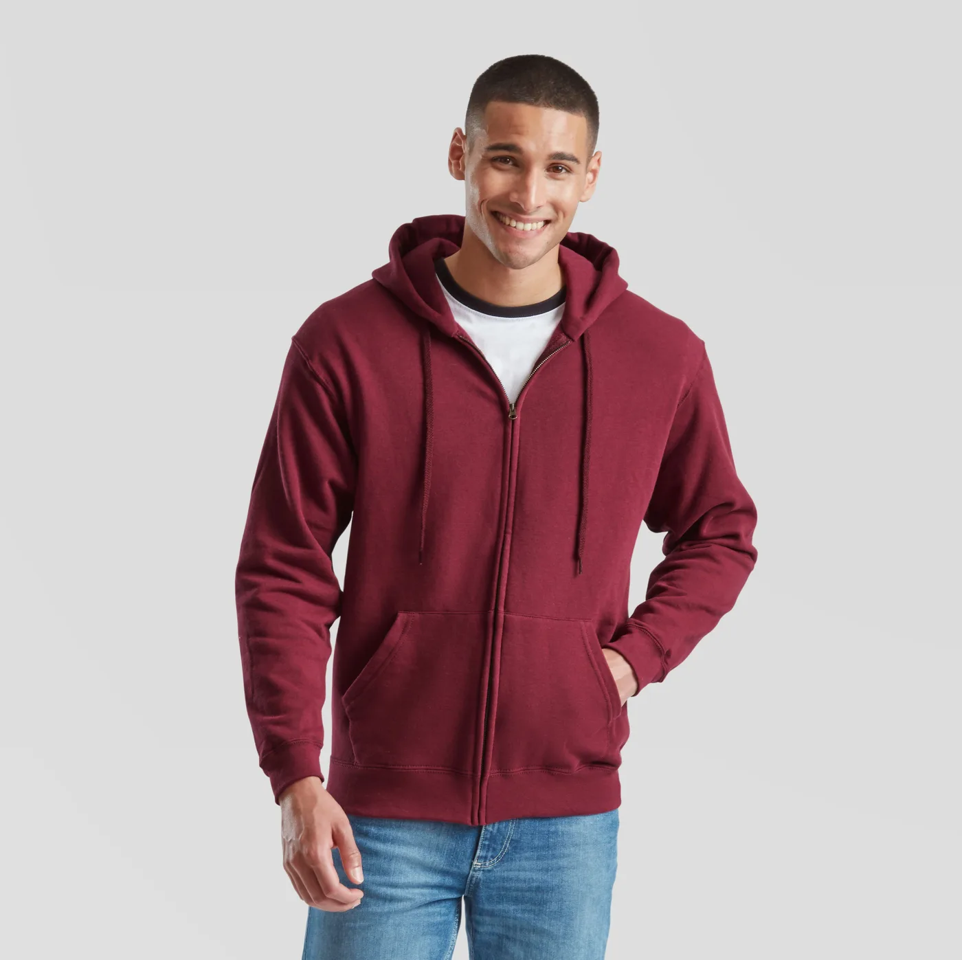 Classic Hooded Sweat Jacket — Sweats & hoodies Fruit of the Loom à personnaliser