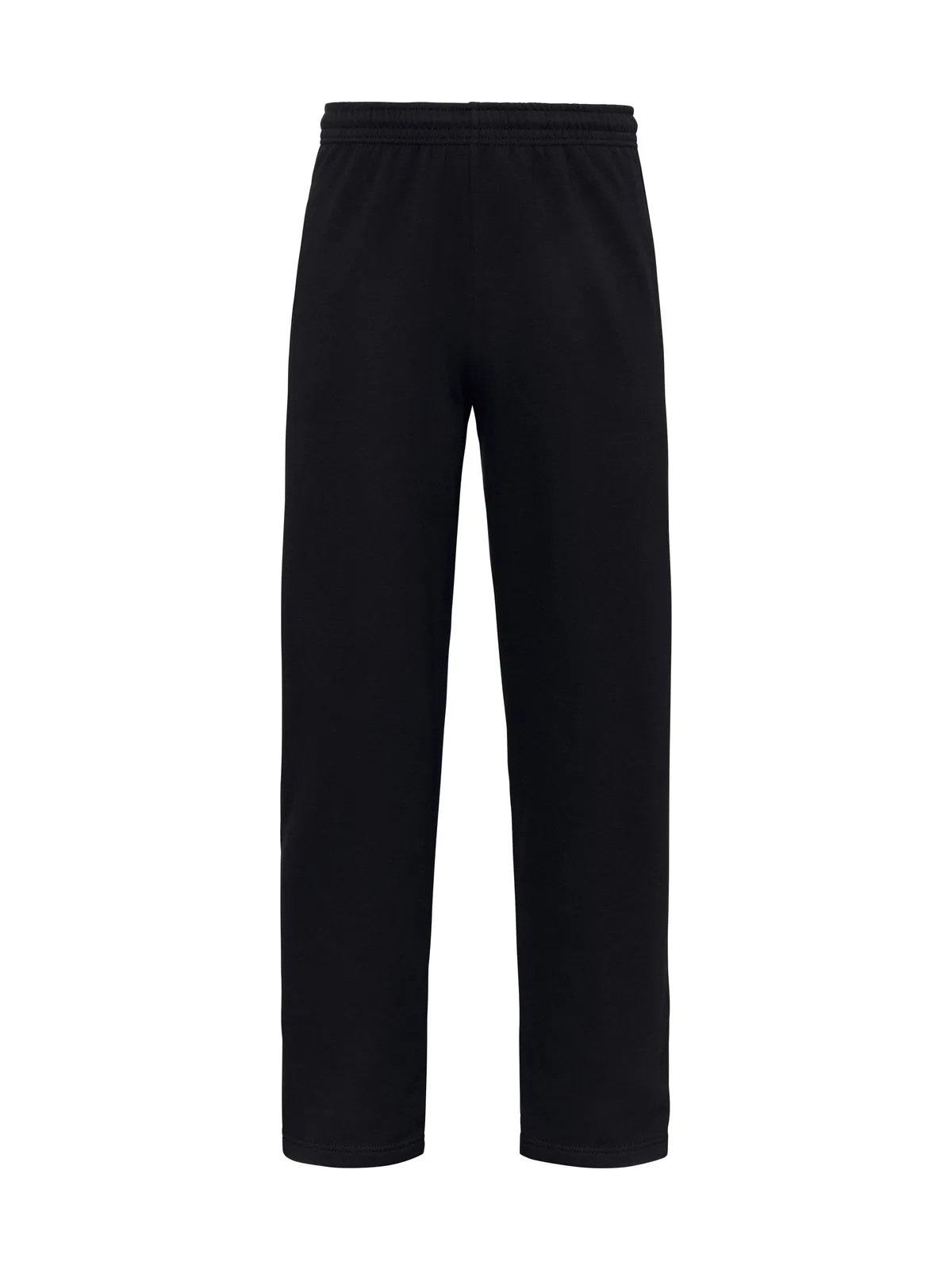 Iconic 250 Open Hem Jog Pants — BLACK